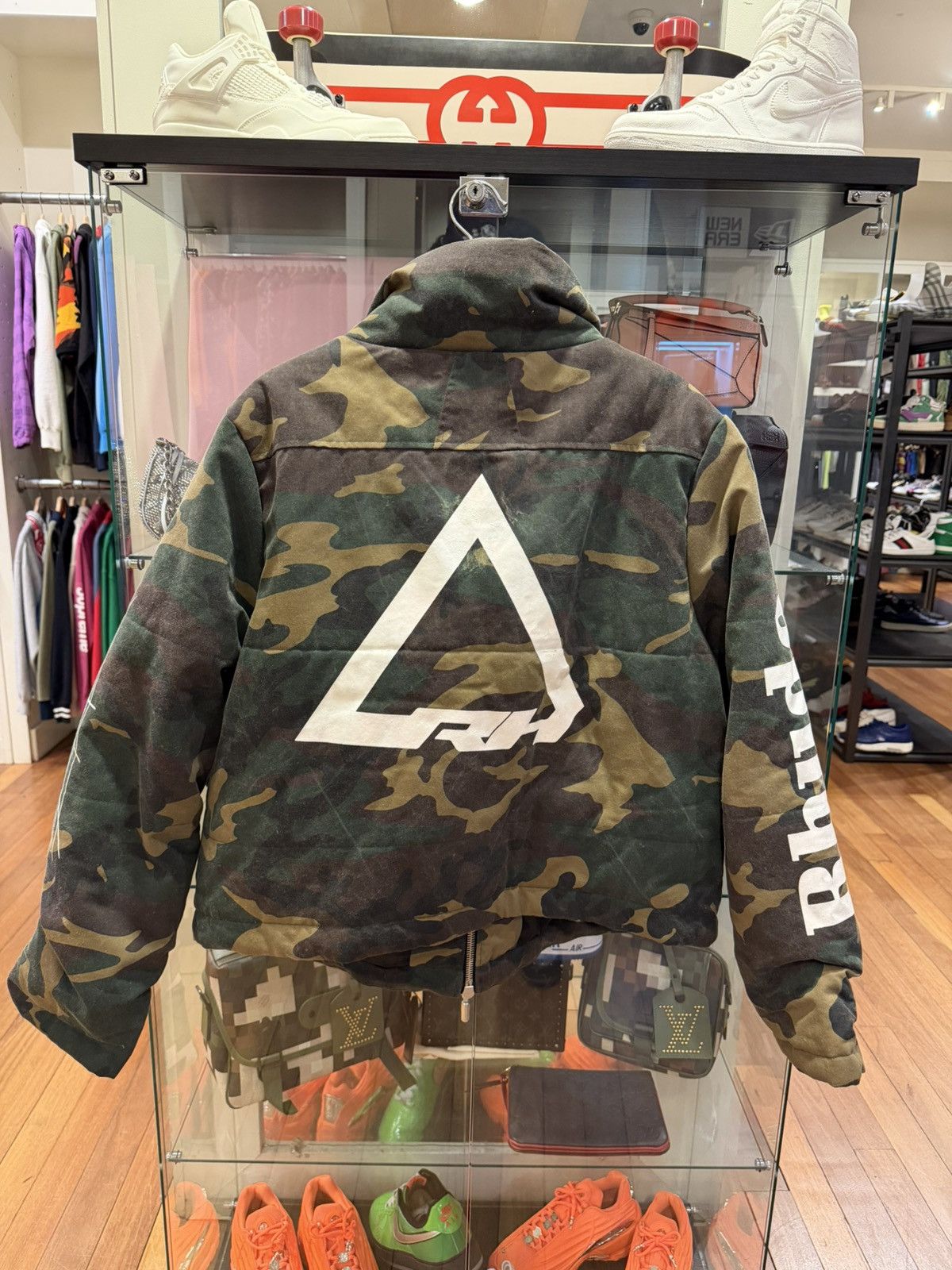 Rhude Rhude College Camo Puffer Jacket Size US M / EU 48-50 / 2 - 2 Thumbnail