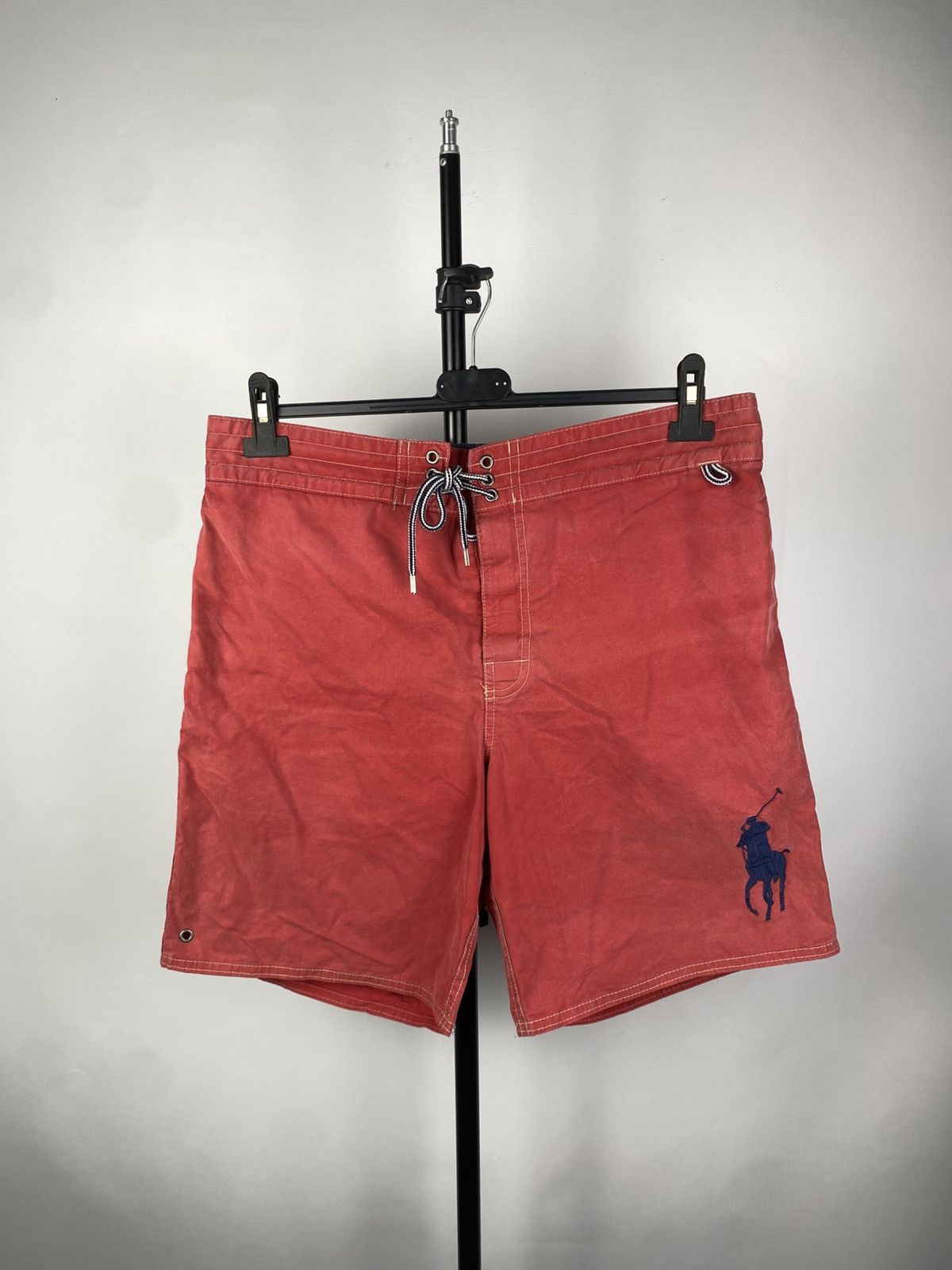 Polo Ralph Lauren × Vintage Vintage 90s Faded Polo Ralph Lauren shorts casual streetwear Size US 34 / EU 50 - 1 Thumbnail