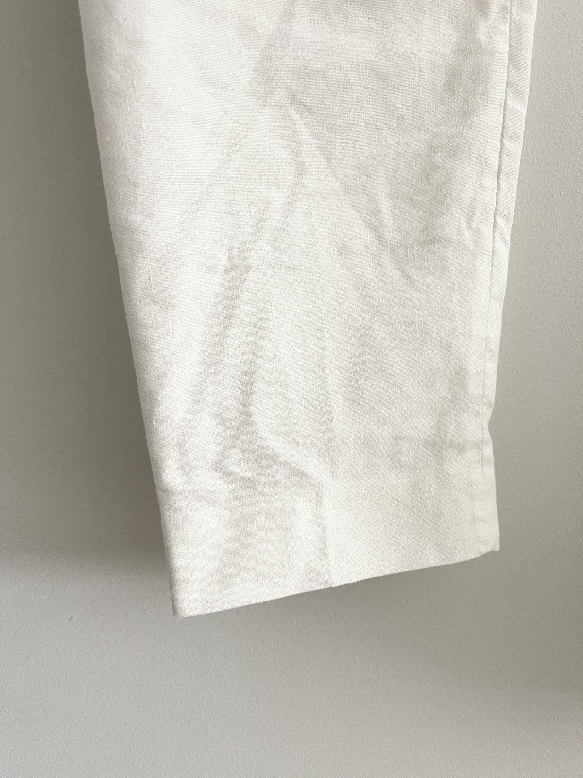 Designer STEAL! Zara White Leisure Pants Size US 36 / EU 52 - 4 Thumbnail