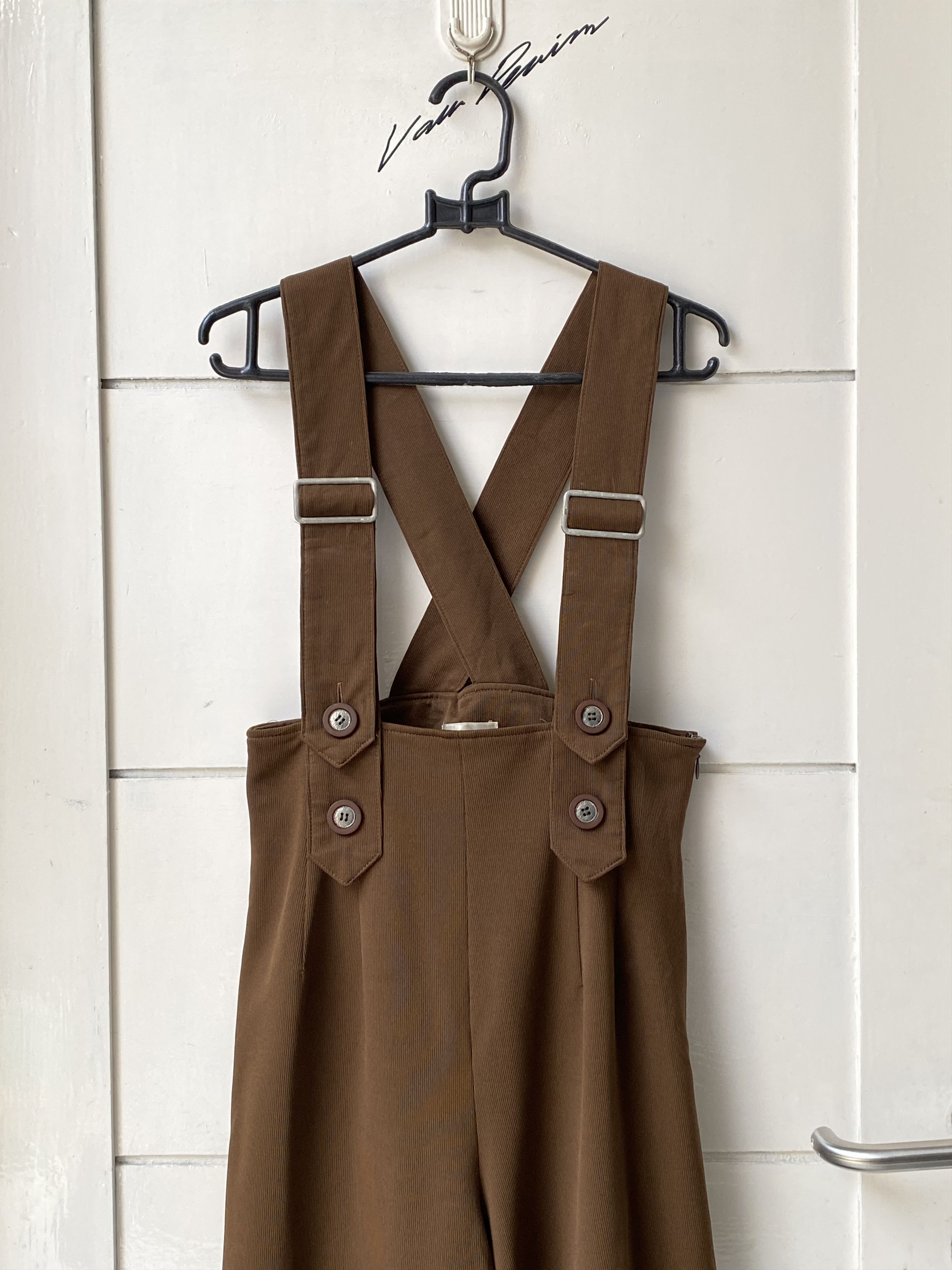 Kadoya K’S Kadoya Brown Jumpsuit Size US 28 / EU 44 - 2 Thumbnail