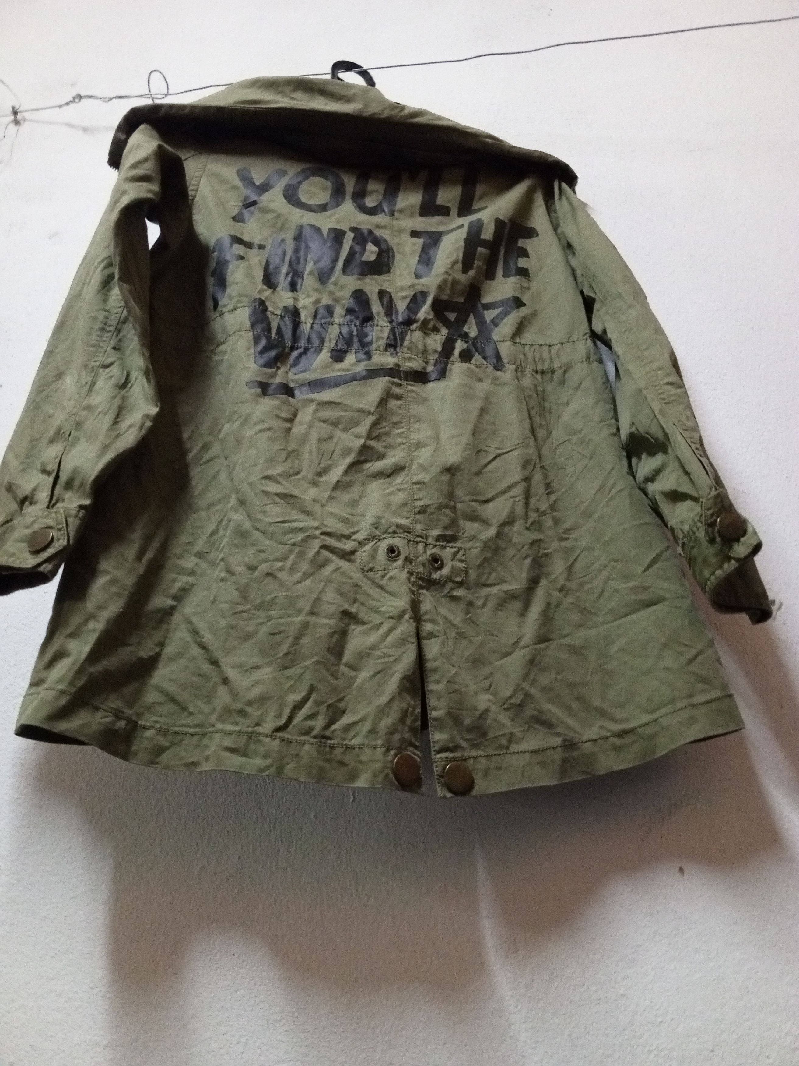 If Only Was True BLUE MOON BLUE AMRICAN VTG 1998 MILITARY Size US M / EU 48-50 / 2 - 8 Thumbnail