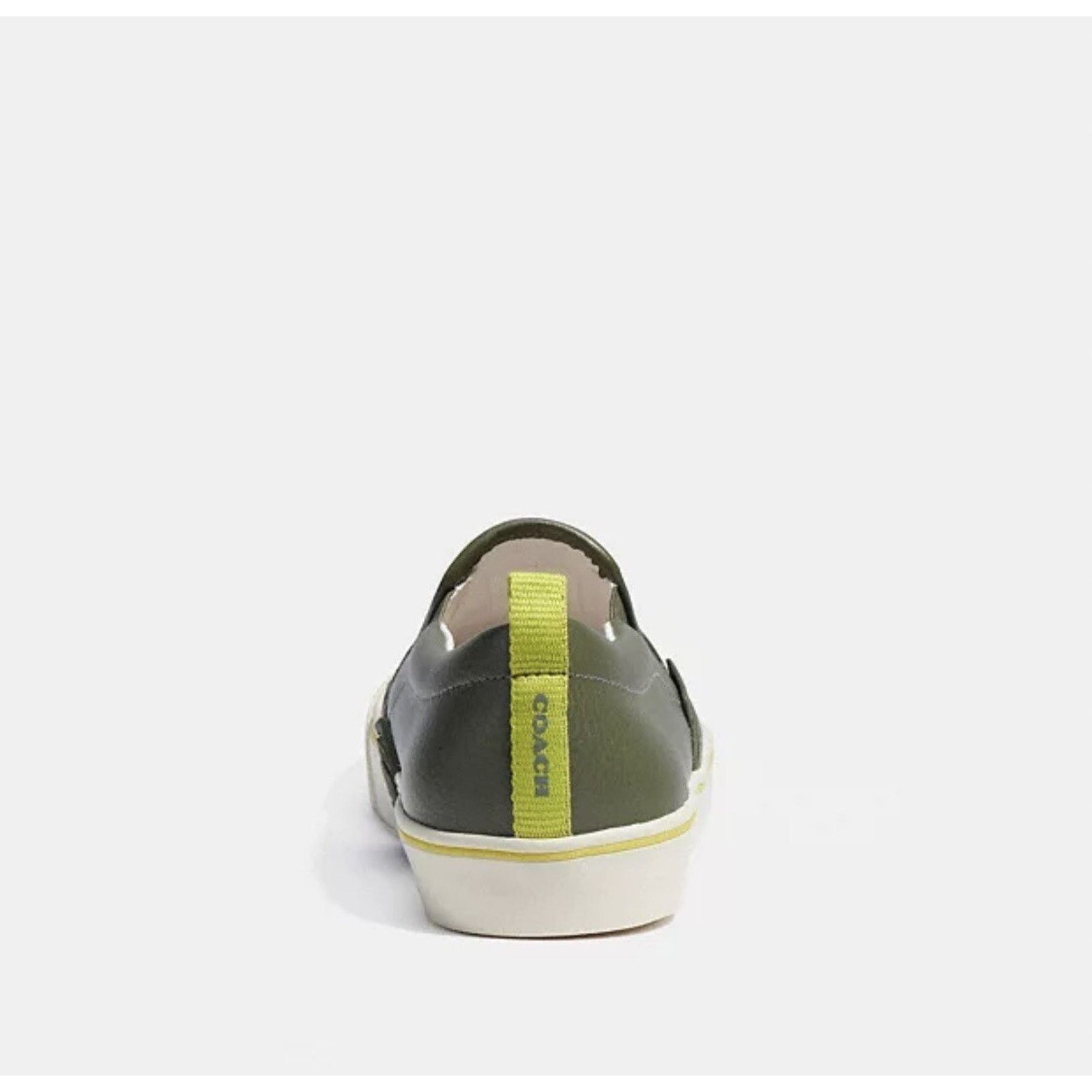 Coach Coach CA283 Printed Pebble Skate Sneakers Army Green Sz 9.5D Size US 9.5 / EU 42-43 - 8 Thumbnail
