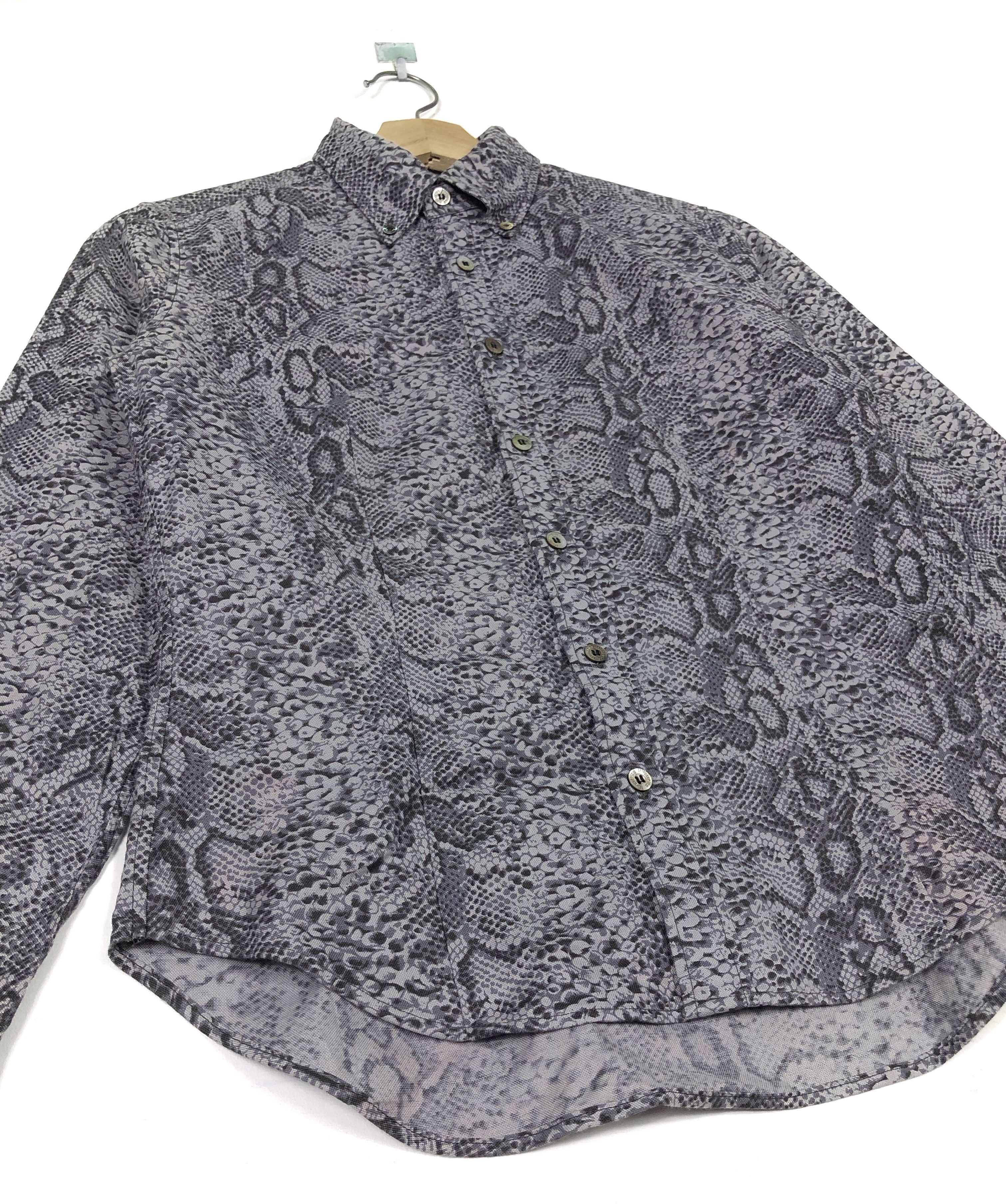 Hysteric Glamour RARE🔥VINTAGE HYSTERIC GLAMOUR SNAKE BUTTON UPS Size S / US 4 / IT 40 - 6 Thumbnail