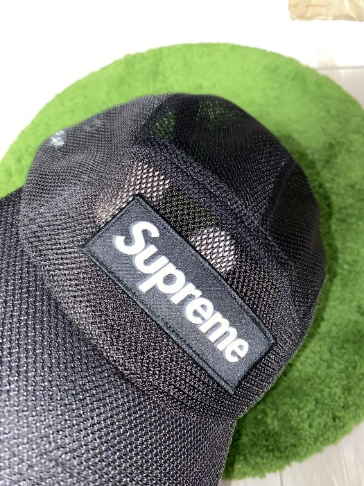 Supreme Supreme Mesh Cordura Camp Cap black | Grailed