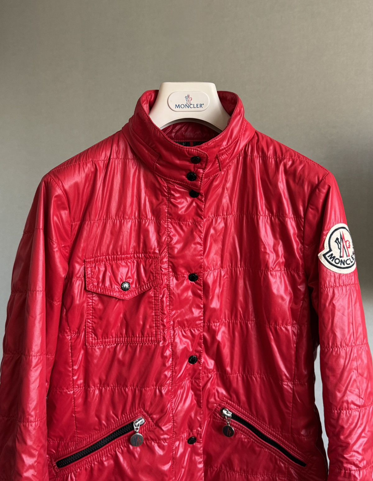 Moncler Moncler Vintage Padded Big Logo Jacket size 2 Size M / US 6-8 / IT 42-44 - 15 Thumbnail