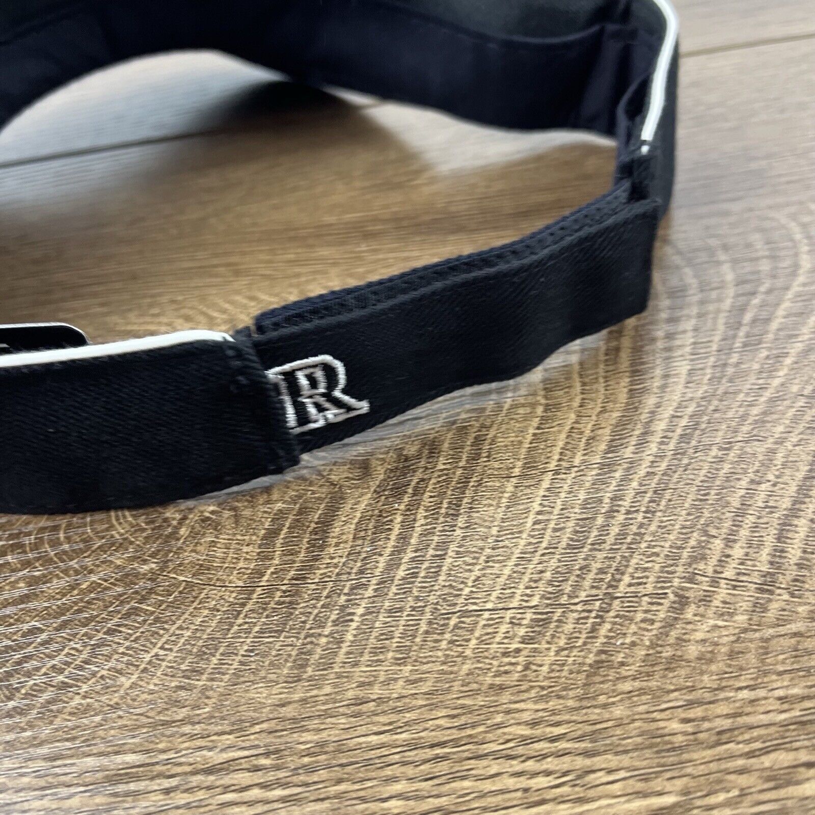 Other Richmond Visor Hat Black Hat Adjustable Richmond Virginia Ad Size ONE SIZE - 8 Thumbnail