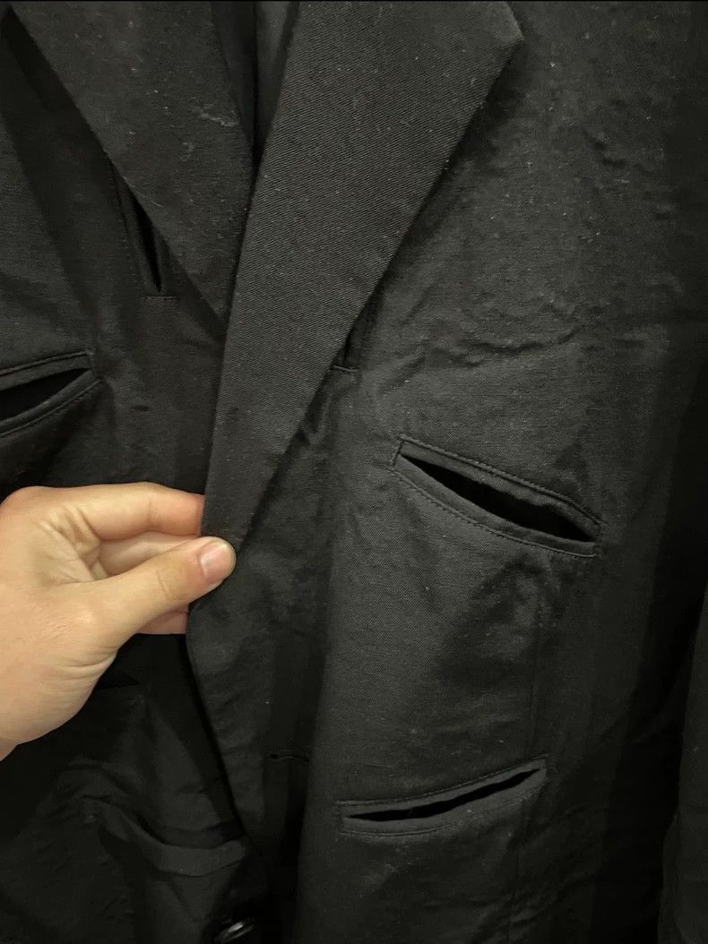 Yohji Yamamoto Yohji Yamamoto 06aw Baroque hollowed-out wound long jacket- Size US M / EU 48-50 / 2 - 3 Thumbnail