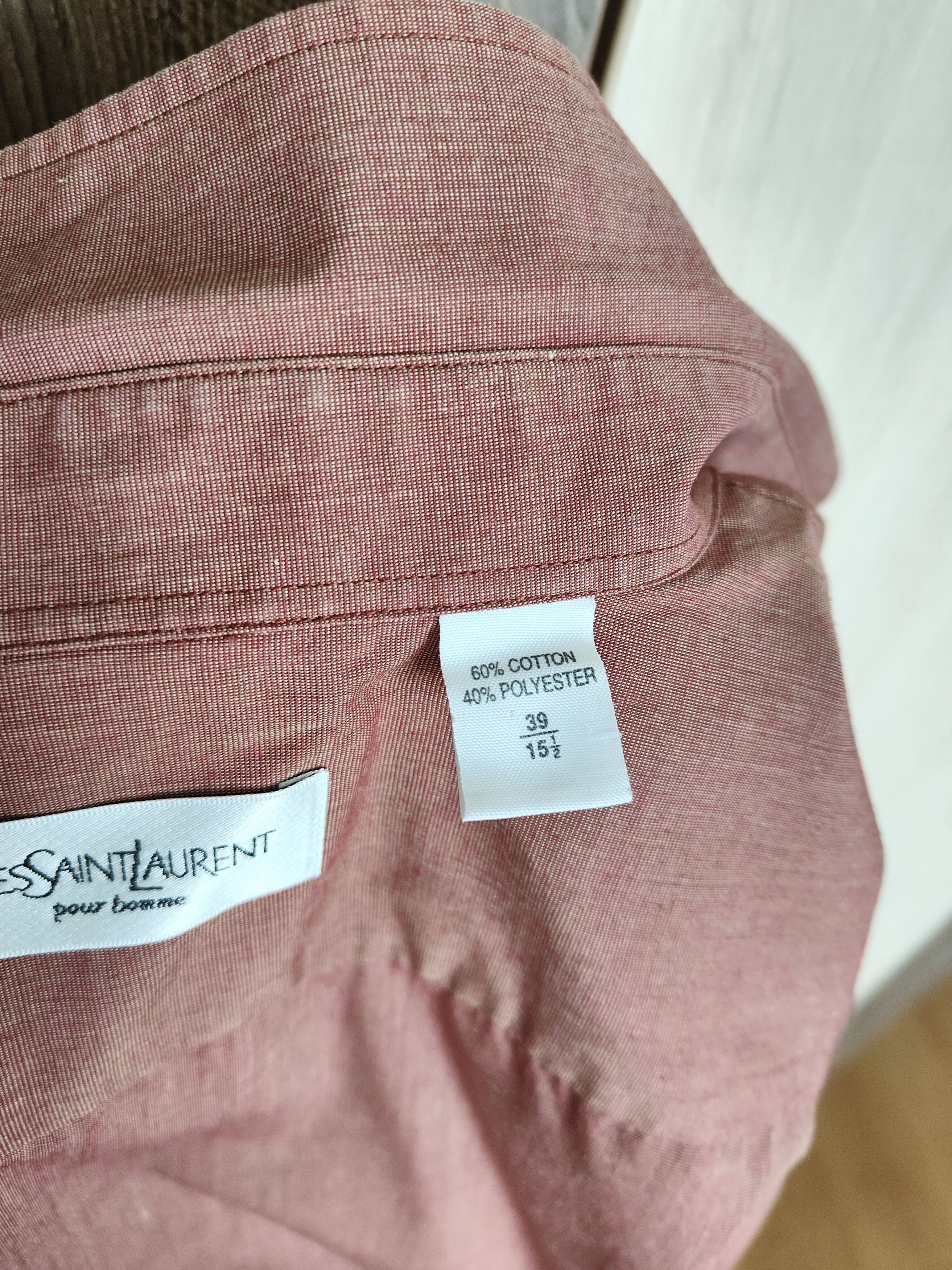 Yves Saint Laurent Yves Saint Laurent Shirt Ysl Vintage Yves Saint Laurent Size US M / EU 48-50 / 2 - 5 Thumbnail