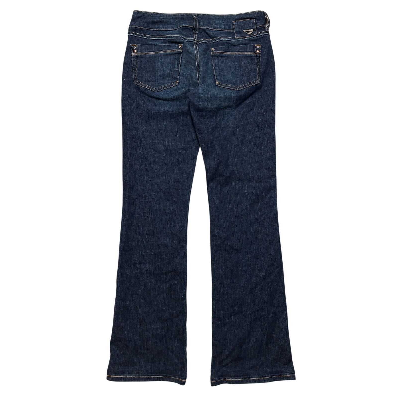 Diesel VTG Y2K 00s Diesel Blue Ronhar Low Rise Flared Denim Jeans Size 30" / US 8 / IT 44 - 3 Thumbnail