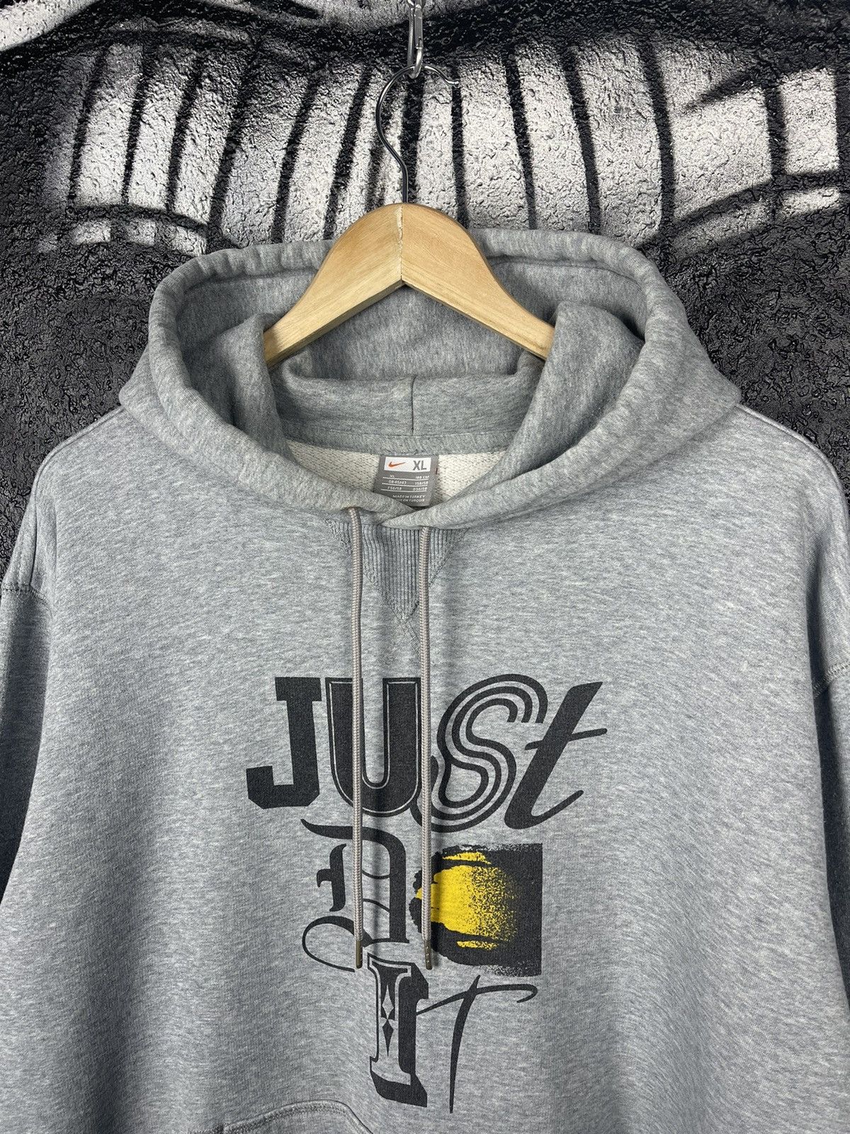 Nike × Vintage Y2K Nike Big Logo Just Do It Hoodie Men’s Size XL Size US XL / EU 56 / 4 - 3 Thumbnail