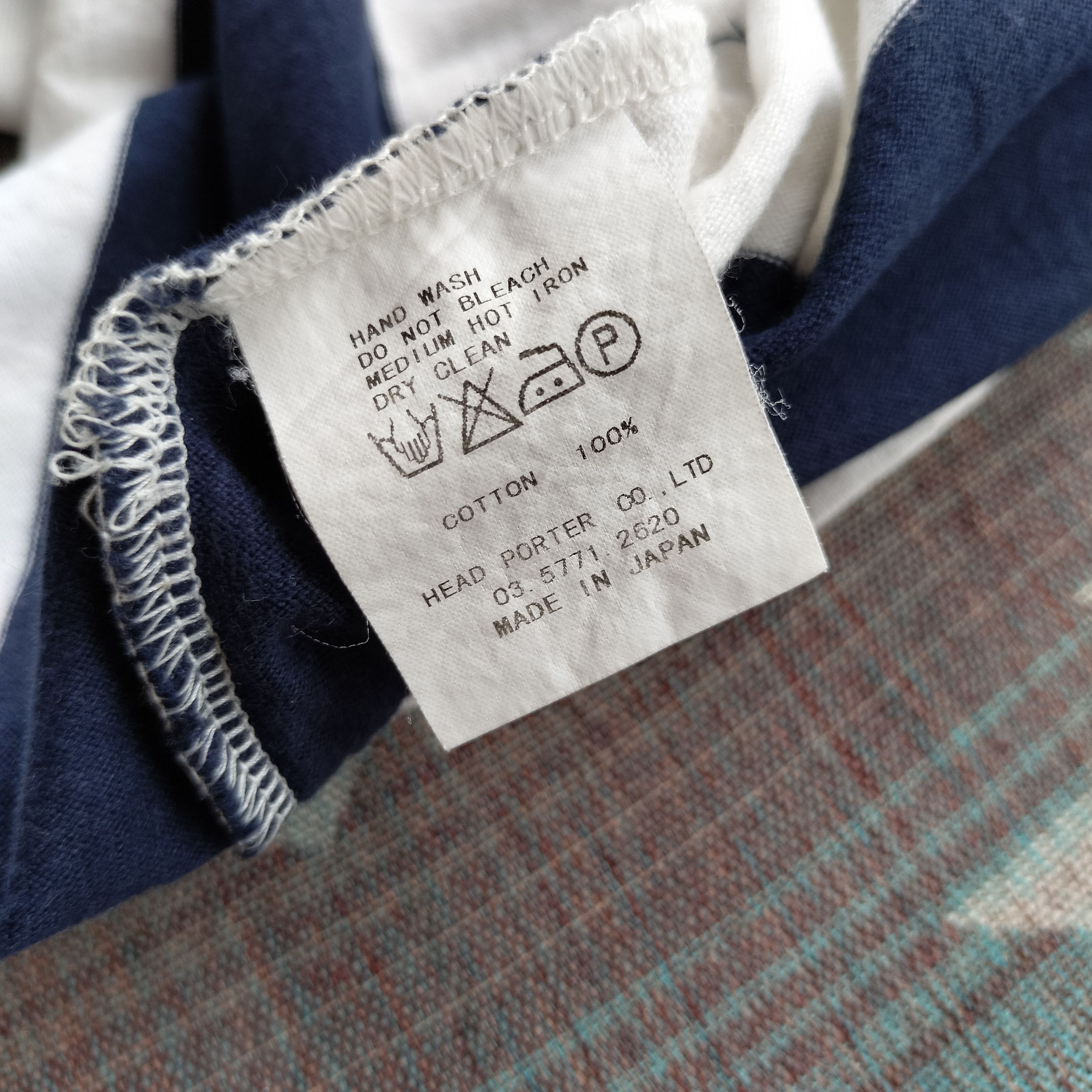Porter Head Porter plus japan stripe navy white Ls shirt Size US L / EU 52-54 / 3 - 8 Thumbnail