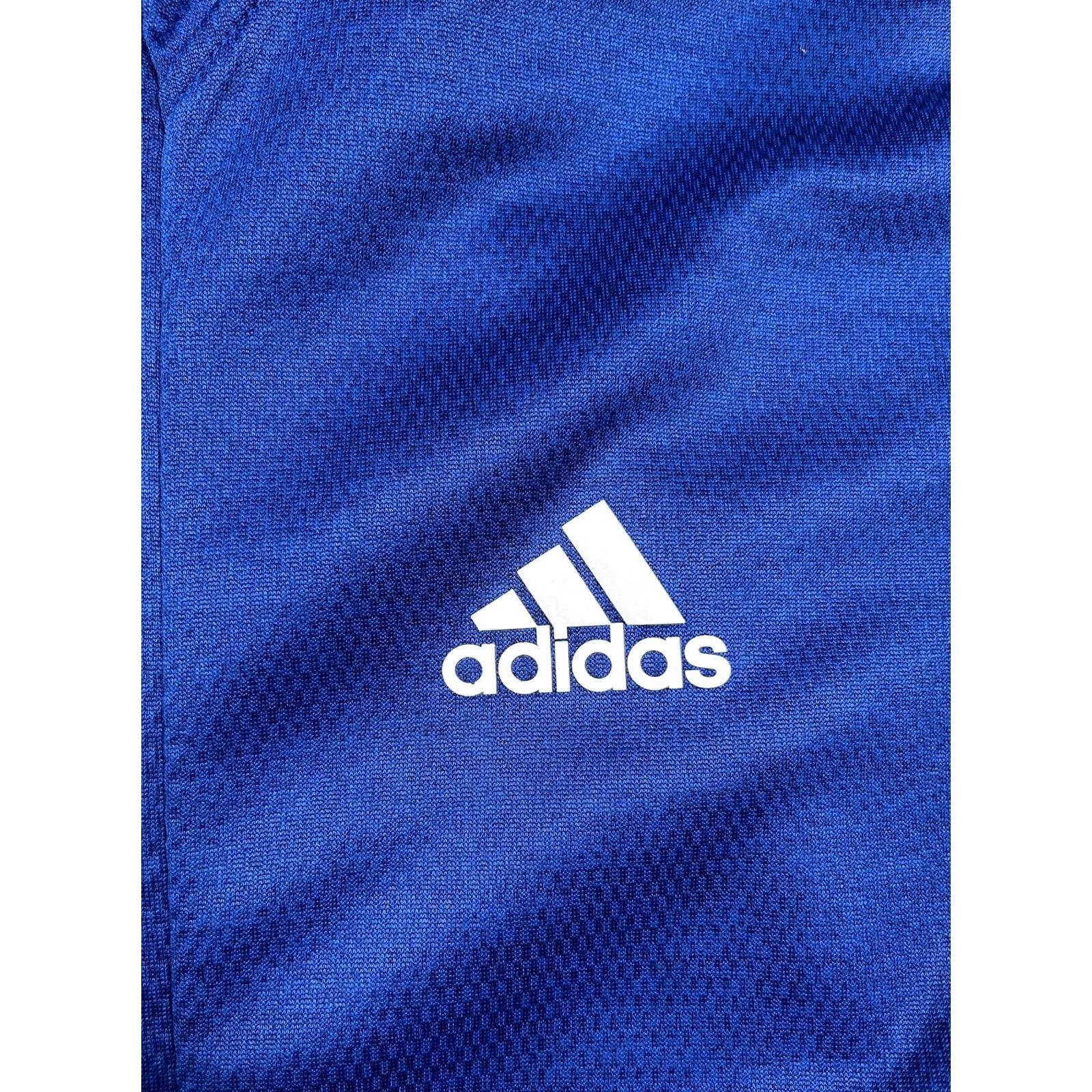 Adidas Adidas Hoodie Mens XL Blue 3-Stripes ClimaWarm Full Zip Athletic Training Jacket Size US XL / EU 56 / 4 - 5 Thumbnail