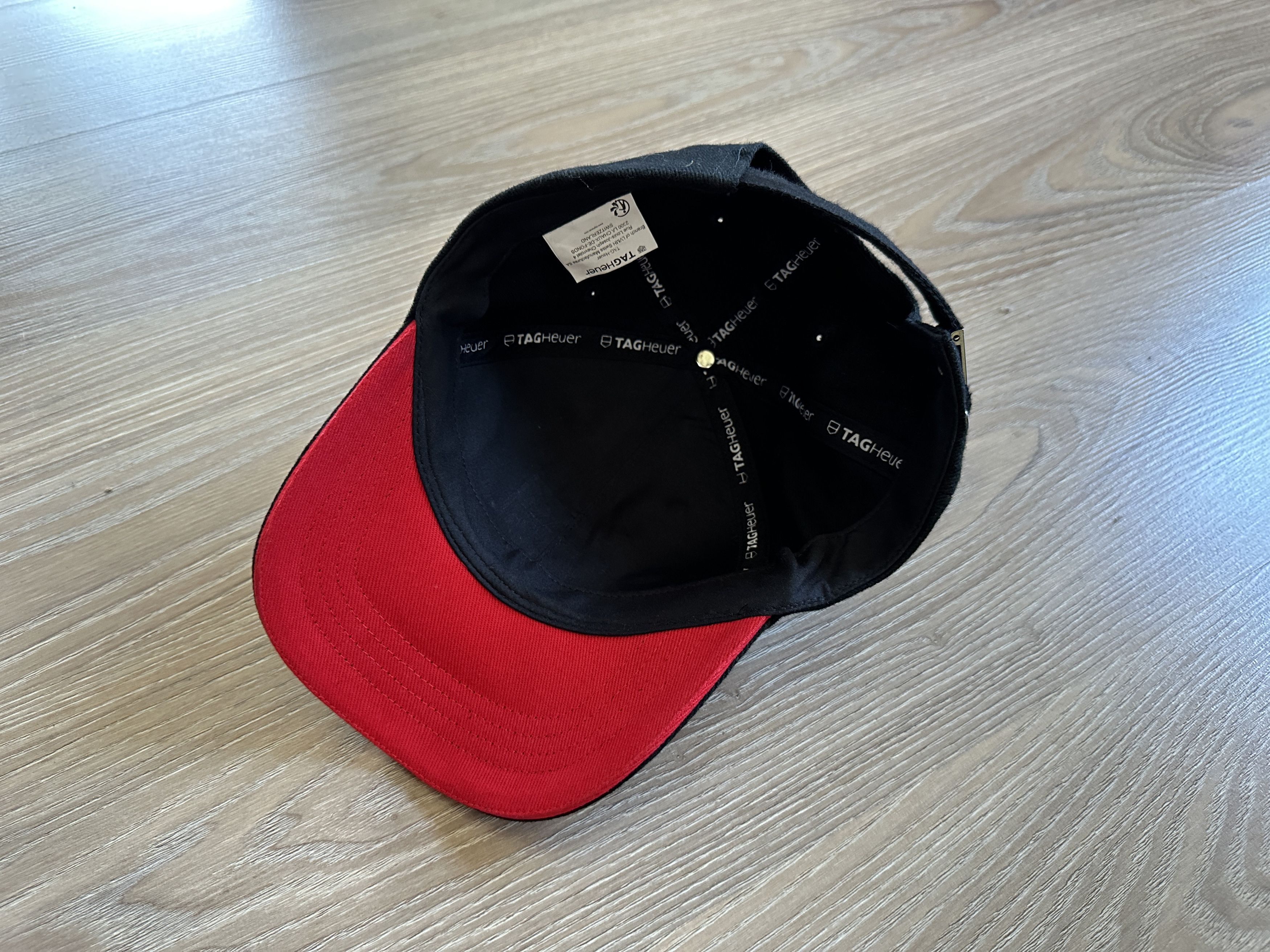 Tag Heuer × Vintage Tag Heuer Authentic Black Baseball Cap Size ONE SIZE - 8 Thumbnail
