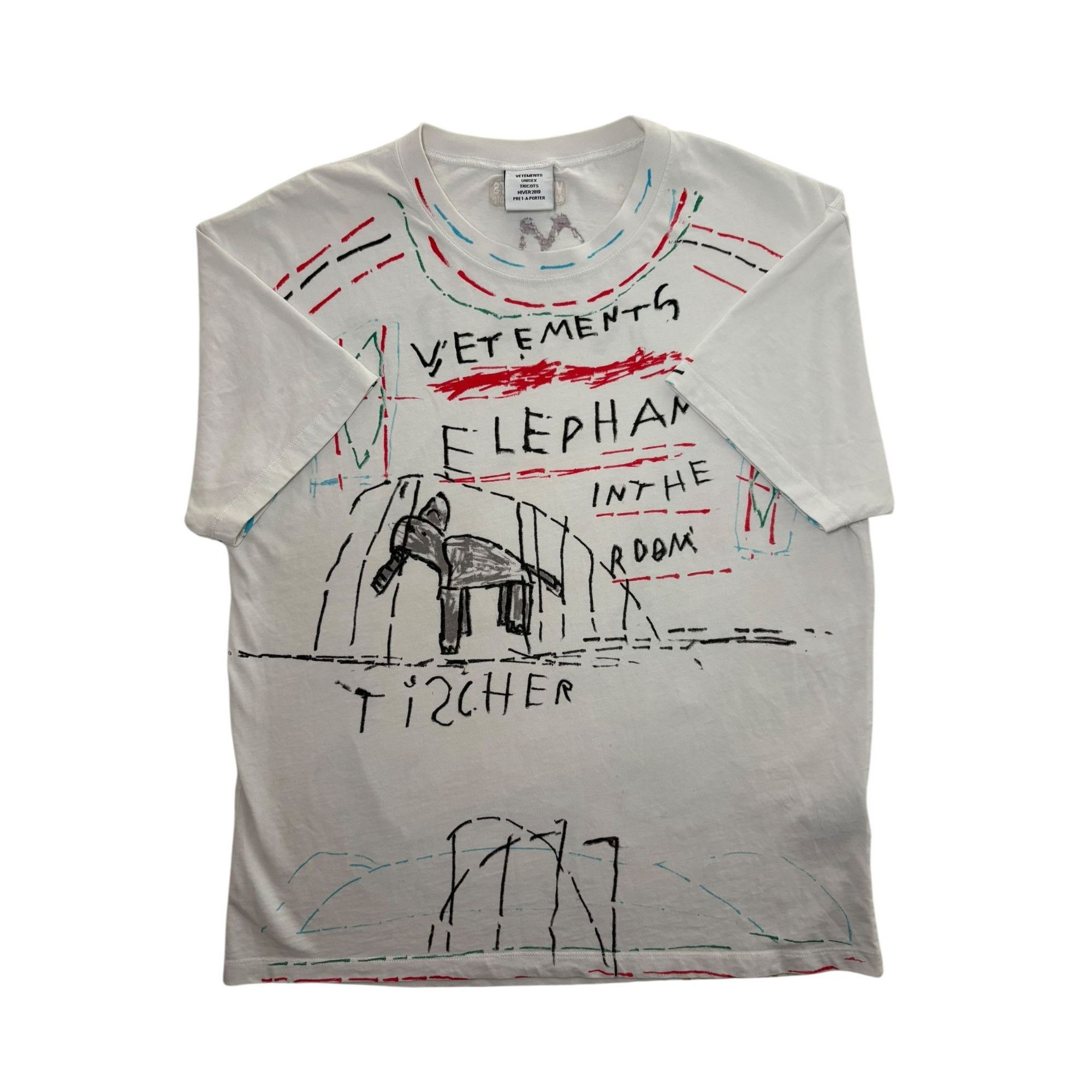 Vetements Vetements Elephant In The Room Runway T-Shirt