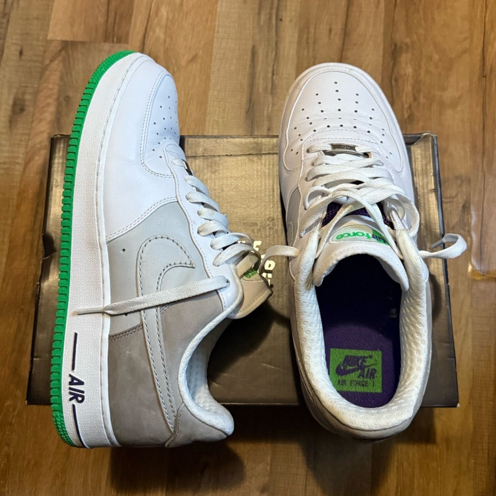 Nike 2008 Nike Air Force 1 air max pack 95 emerald green Size US 10.5 / EU 43-44 - 1 Thumbnail