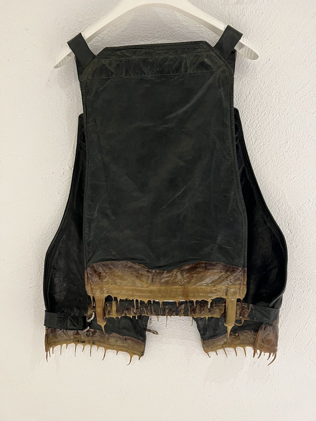 Carol Christian Poell carol christian poell dyed kangaroo drip rubbered vest Size US S / EU 44-46 / 1 - 18 Thumbnail