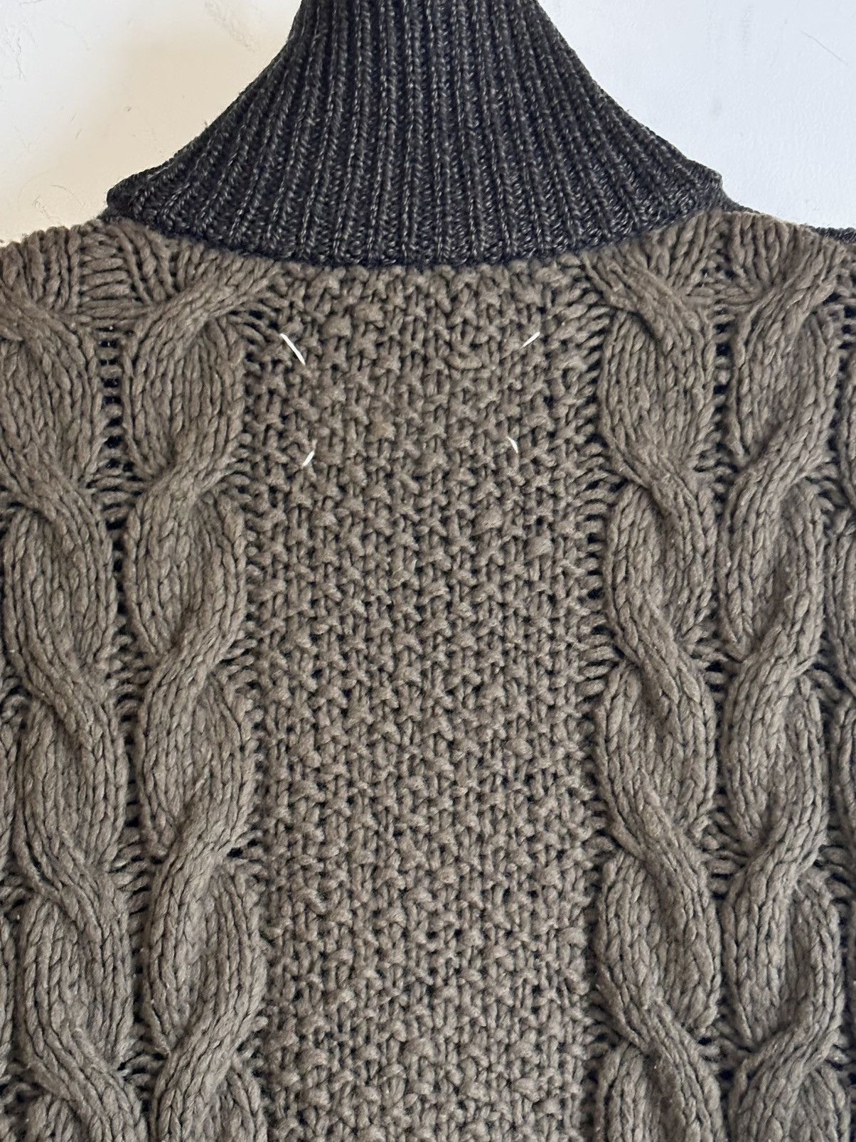 Maison Margiela Maison Martin Margiela | AW2011 Patchwork High-Neck Sweater Size US M / EU 48-50 / 2 - 6 Thumbnail