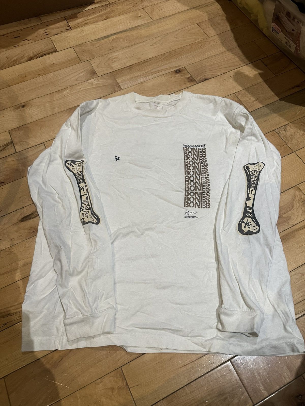 Wtaps Bones Disarmament Long Sleeve Tee Size US M / EU 48-50 / 2 - 1 Thumbnail