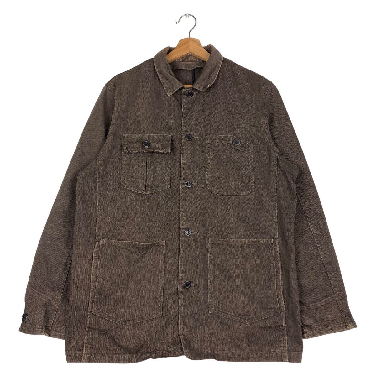 🔥Vintage Chore Work Jacket Japan Made Issey Miyake Design