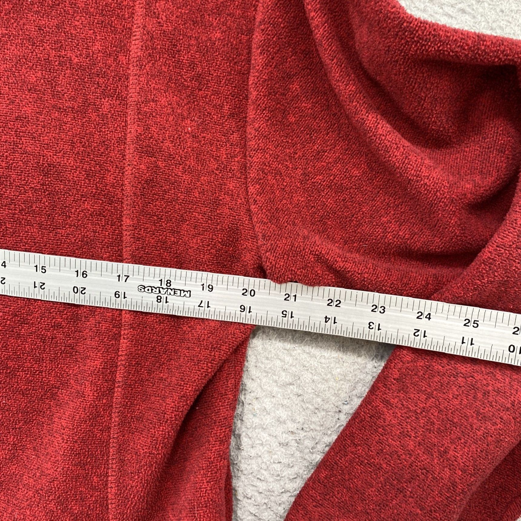 Vintage VINTAGE Alps Women’s Red Fleece Full Zip Jacket XL Size Outdoor 90s Pockets Collared Size XL / US 12-14 / IT 48-50 - 5 Thumbnail