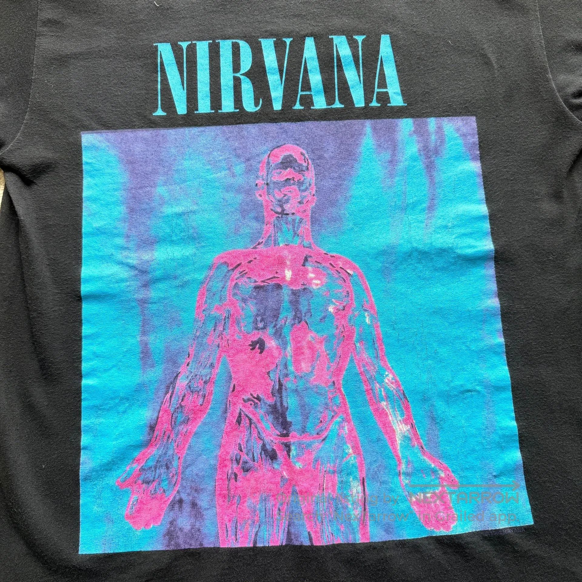 Vintage Vintage 1992 Nirvana Sliver T. Size US M / EU 48-50 / 2 - 4 Thumbnail