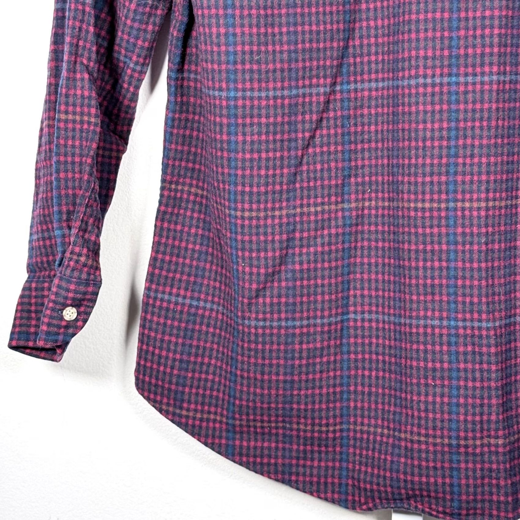 Pendleton Pendleton Shirt Red Plaid Button-Down Long Sleeve USA Made - Medium Mens Size US M / EU 48-50 / 2 - 7 Thumbnail