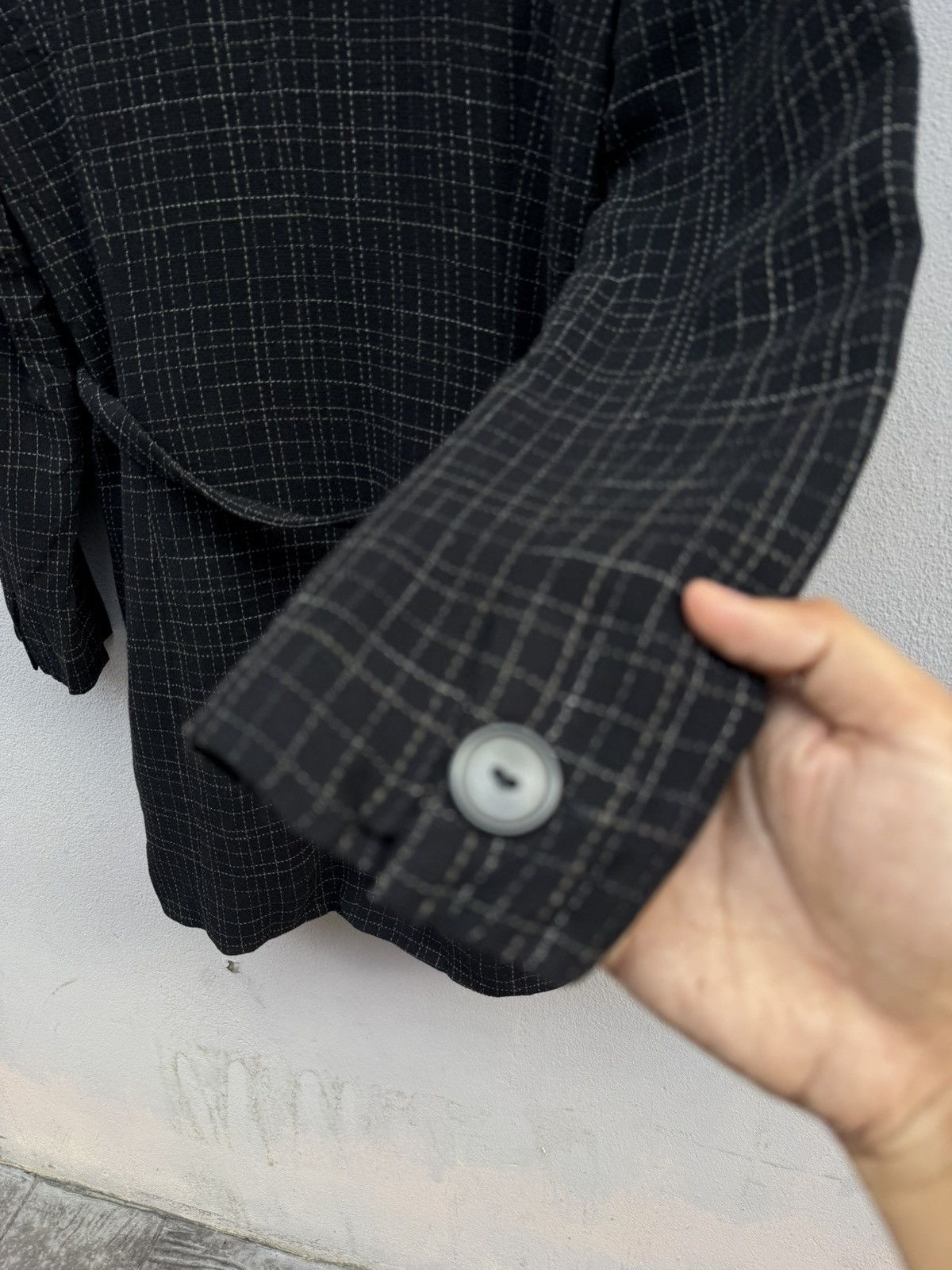 Max Mara MAX MARA Virgin Wool Tweed Long Jacket “Made in ITALY” Size XS / US 0-2 / IT 36-38 - 13 Thumbnail