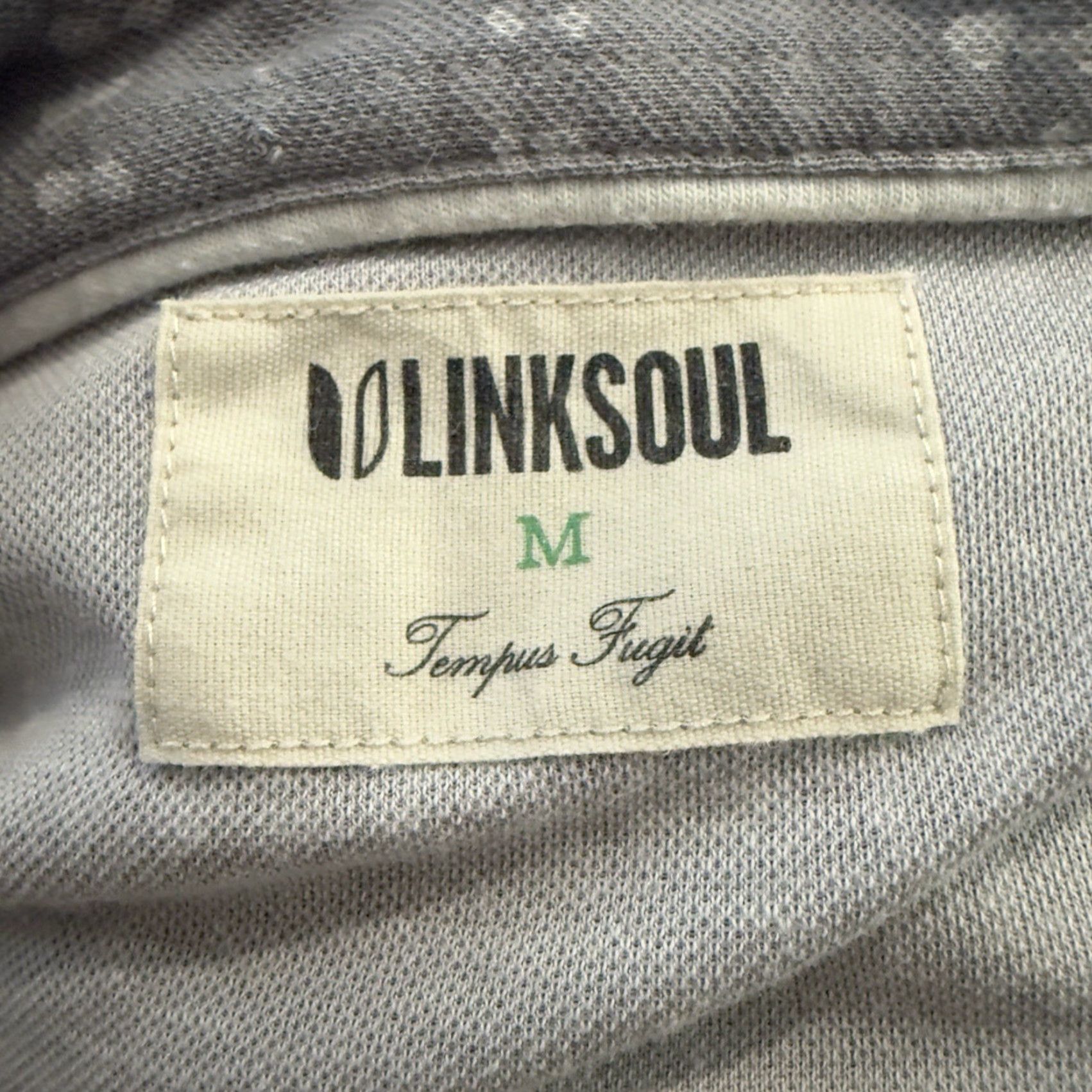 Vintage Linksoul Gray Casual Polo Shirt Mens M Size Gray Polo Shirt Casual Men M Linksoul Size US M / EU 48-50 / 2 - 4 Thumbnail