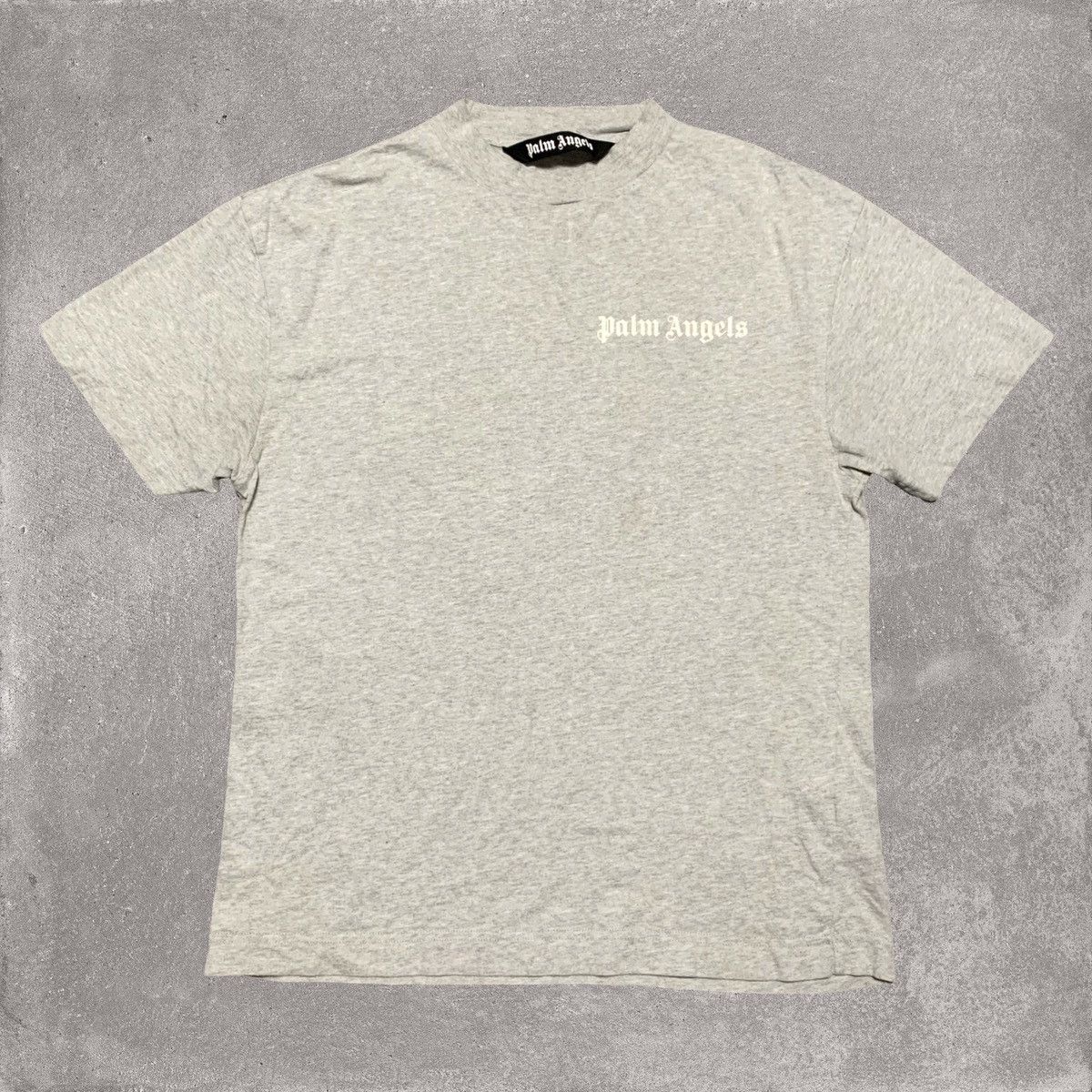 Palm Angels Palm Angels Small Classic Logo Grey Tee Size US S / EU 44-46 / 1 - 1 Thumbnail
