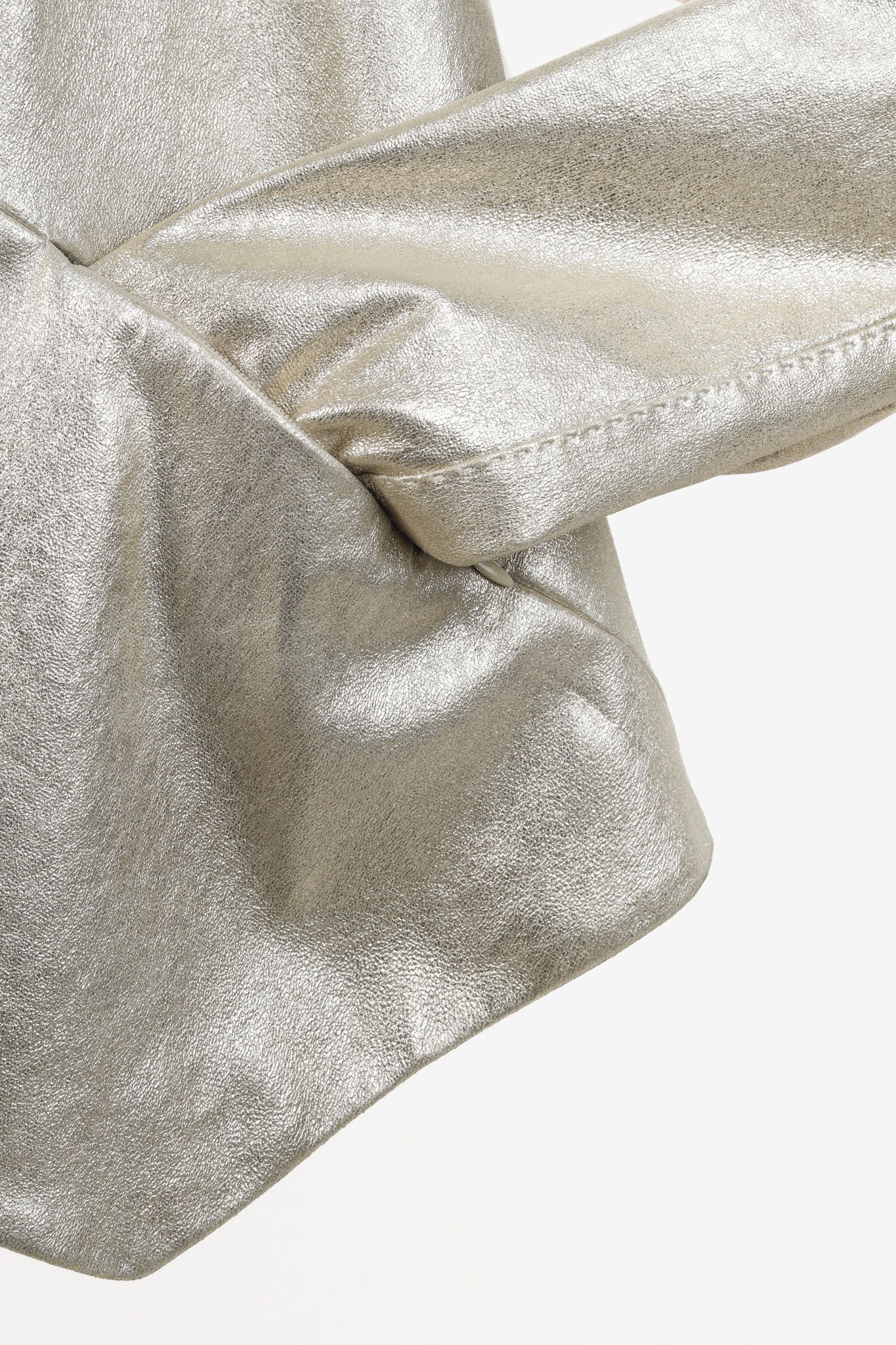Donna Karan Donna Karan Vintage Golden Lambskin Suede Jacket Size M / US 6-8 / IT 42-44 - 7 Thumbnail