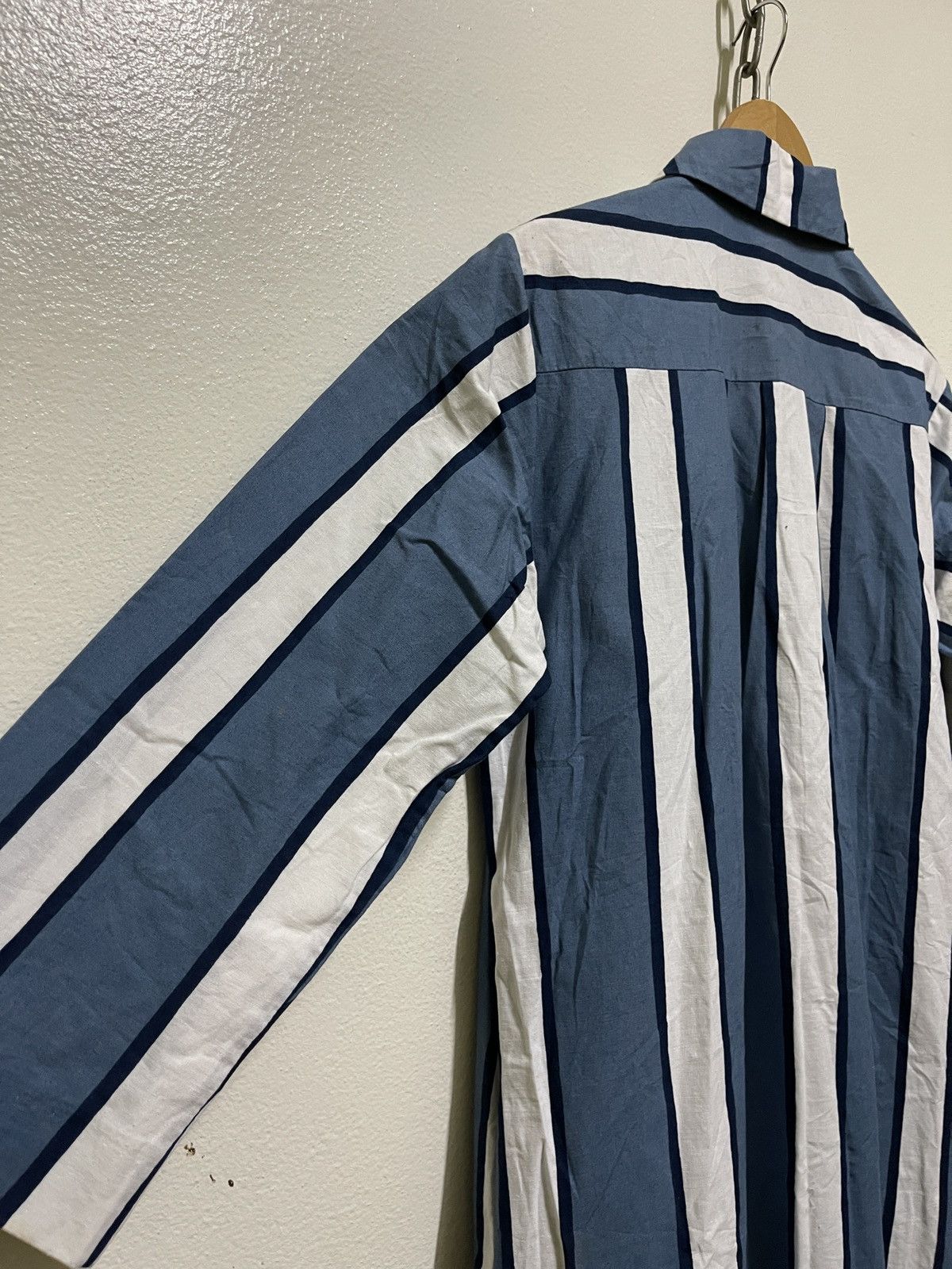 Marimekko × Vintage Vintage Marimekko 1977 Finland Dress Button Striped Size XS / US 0-2 / IT 36-38 - 9 Thumbnail