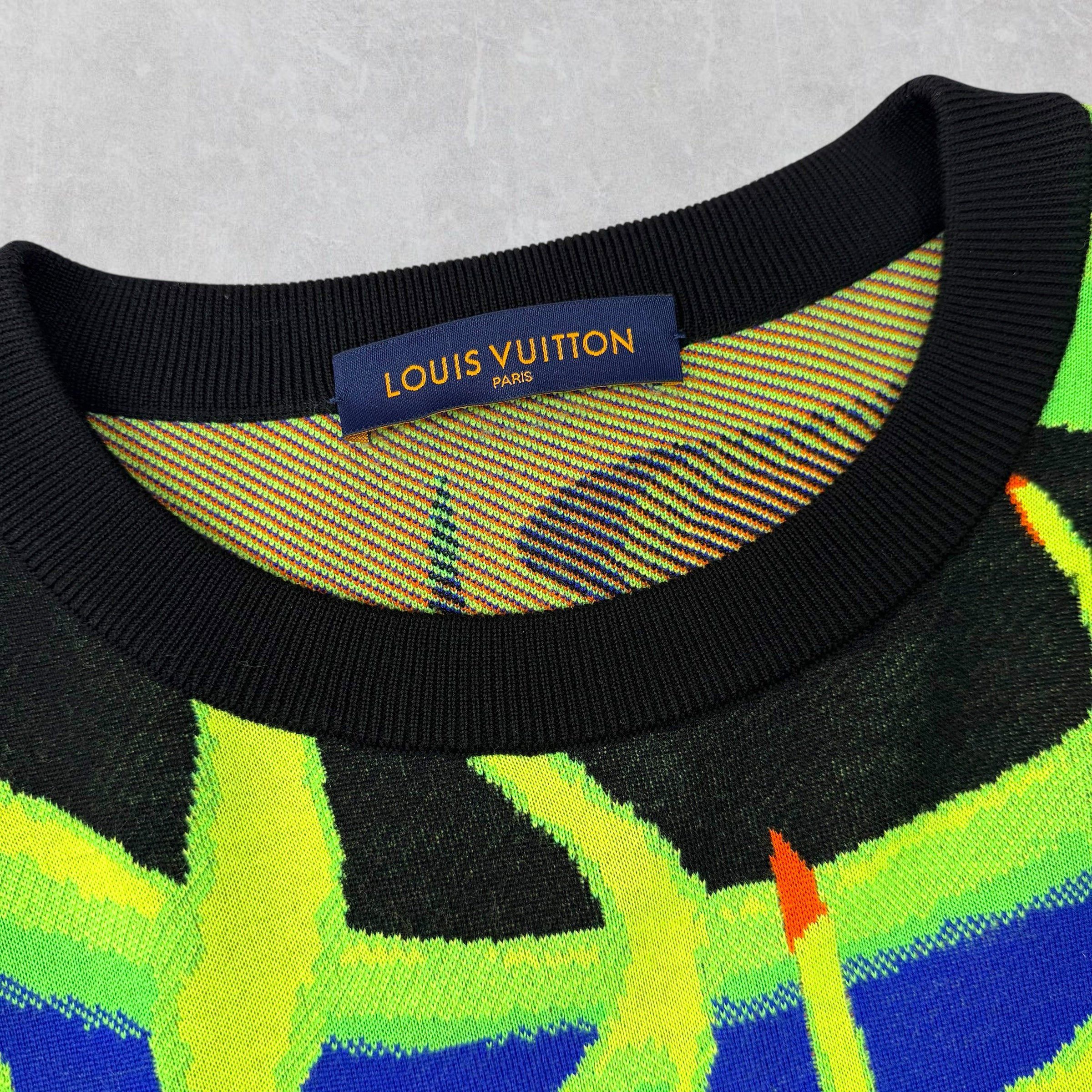 Louis Vuitton Louis Vuitton Flame Graphic Crewneck Sweater XXL Size US XXL / EU 58 / 5 - 5 Thumbnail