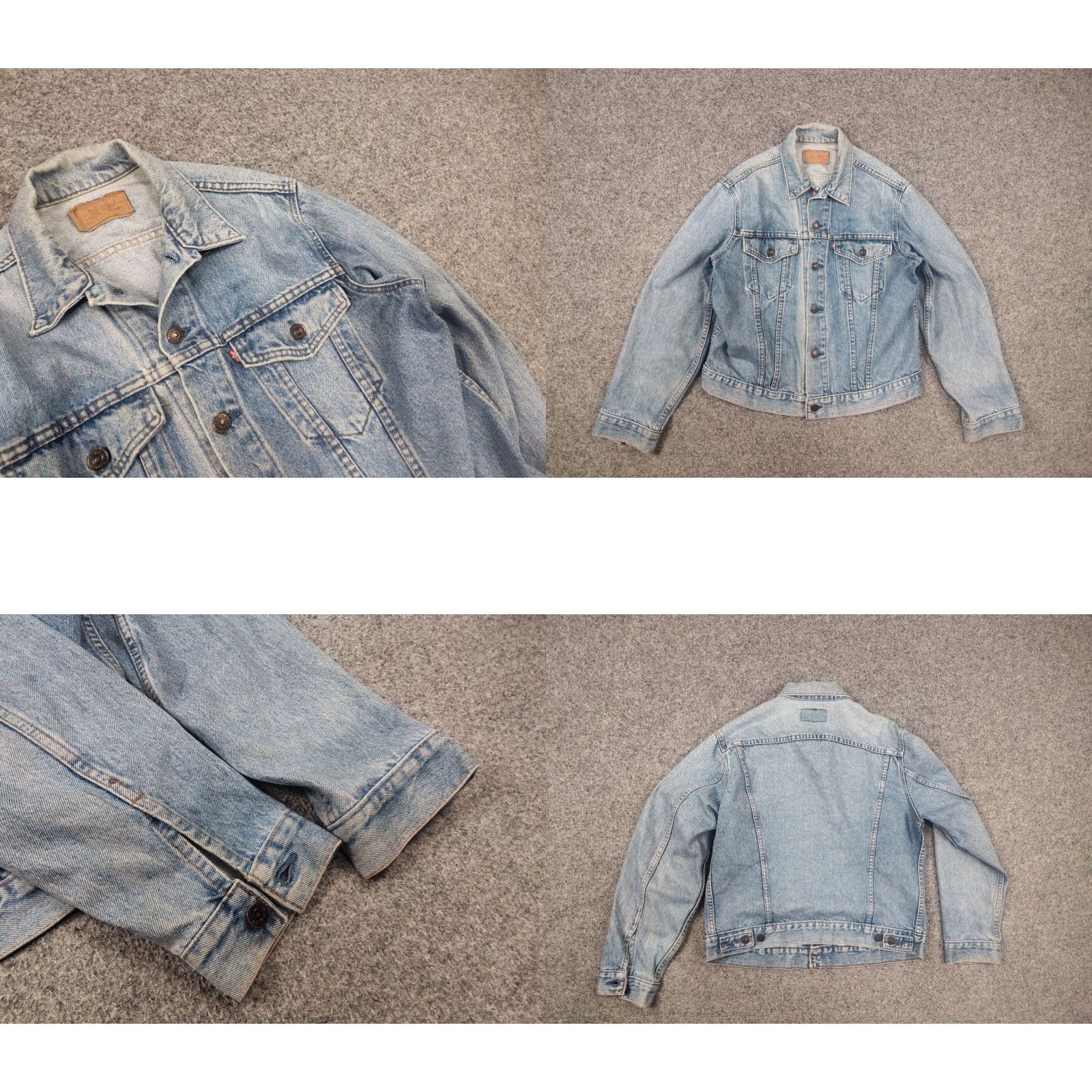 Levi's VINTAGE Levi's Trucker Jacket Denim Blue 70s USA Made 75505 0212 M Blue Denim Jacket Mens 70s USA Trucker 75505 0212 Size US M / EU 48-50 / 2 - 8 Thumbnail