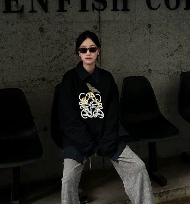 Loewe LOEWE Black logo botanical specimen embroidered cotton rou Size XS / US 0-2 / IT 36-38 - 8 Thumbnail