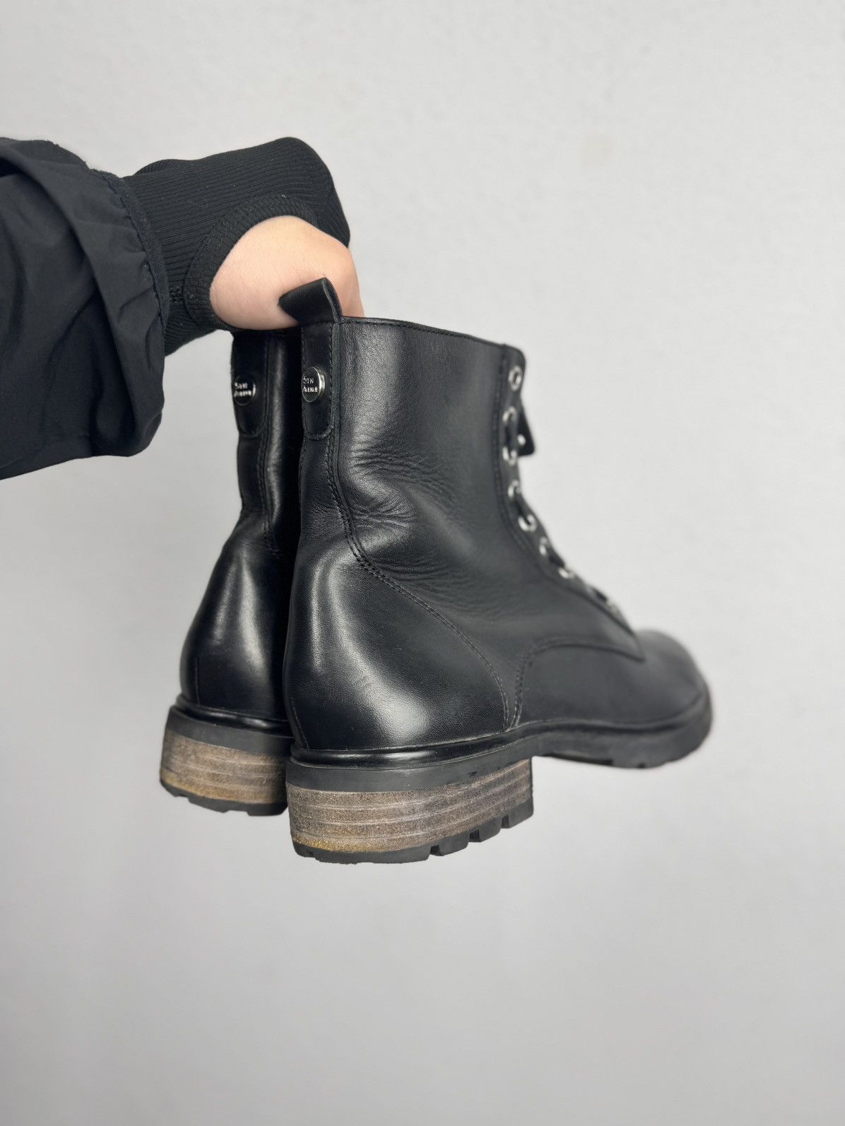 A.S.98 Vintage Leather Metal AS 98 Ifsixwasnine Boots Undercover Size US 8 / EU 41 - 4 Thumbnail