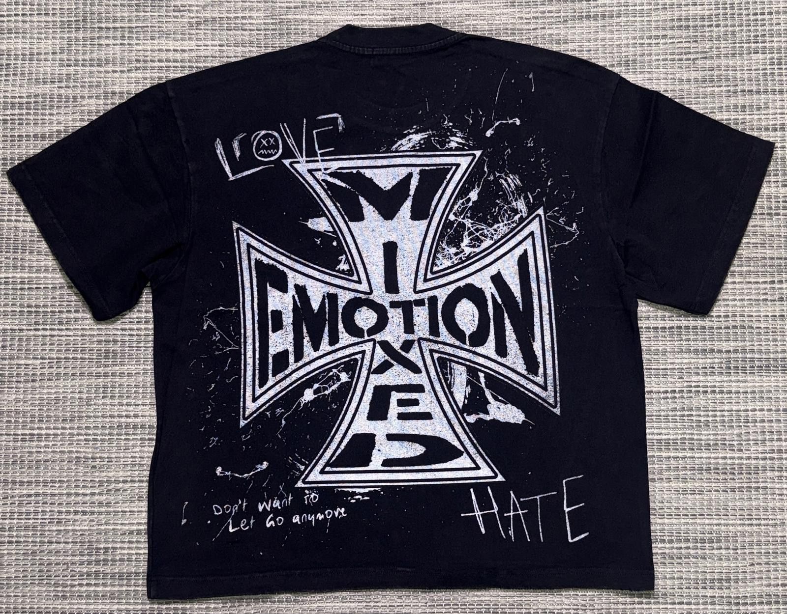 Other Mixed Emotion Black Chaos Tee Size US XL / EU 56 / 4 - 3 Thumbnail