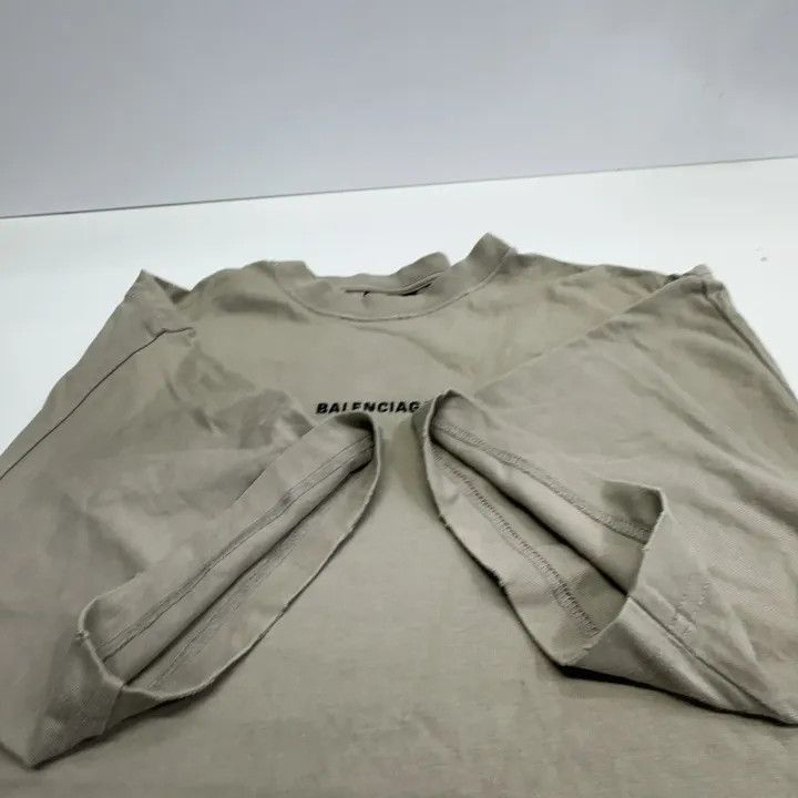 Balenciaga Balenciaga Balenciaga Logo Print Short Sleeve TShirt -2507 Size US L / EU 52-54 / 3 - 7 Thumbnail
