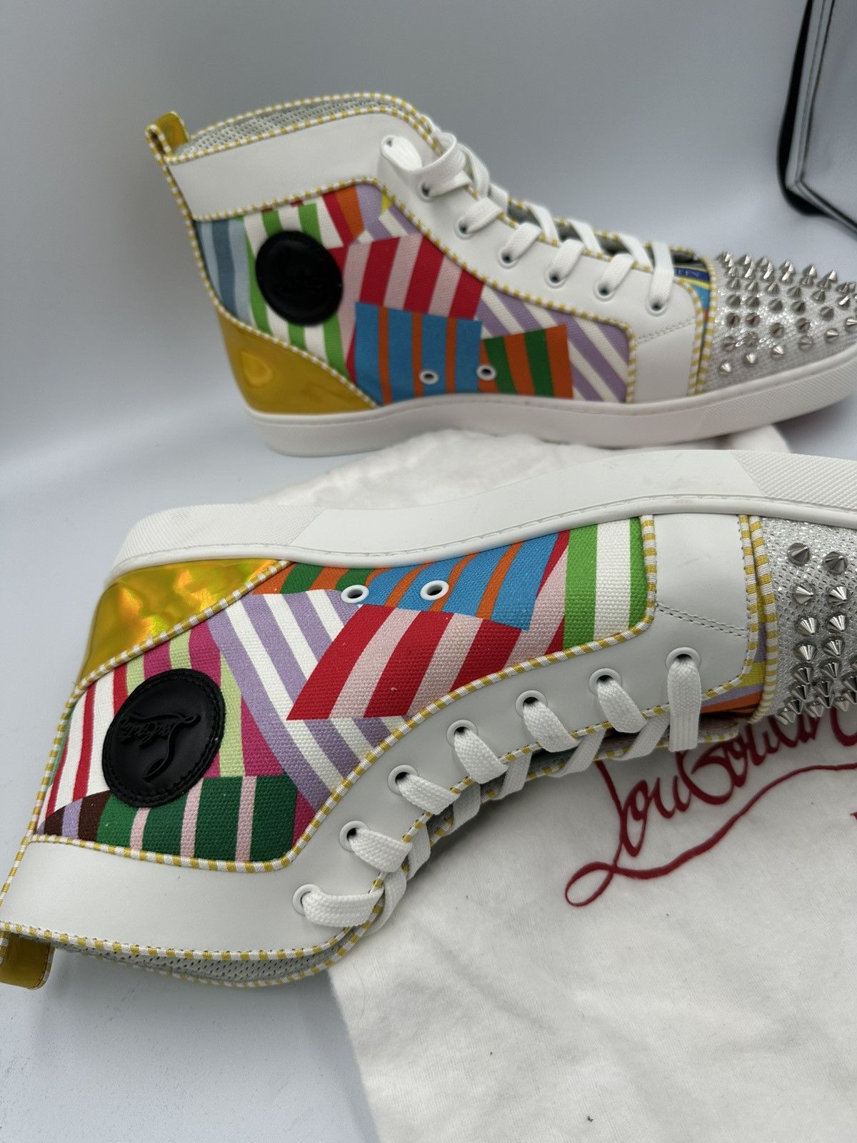 Christian Louboutin Christian Louboutin High top spikes Size US 13 / EU 46 - 5 Thumbnail