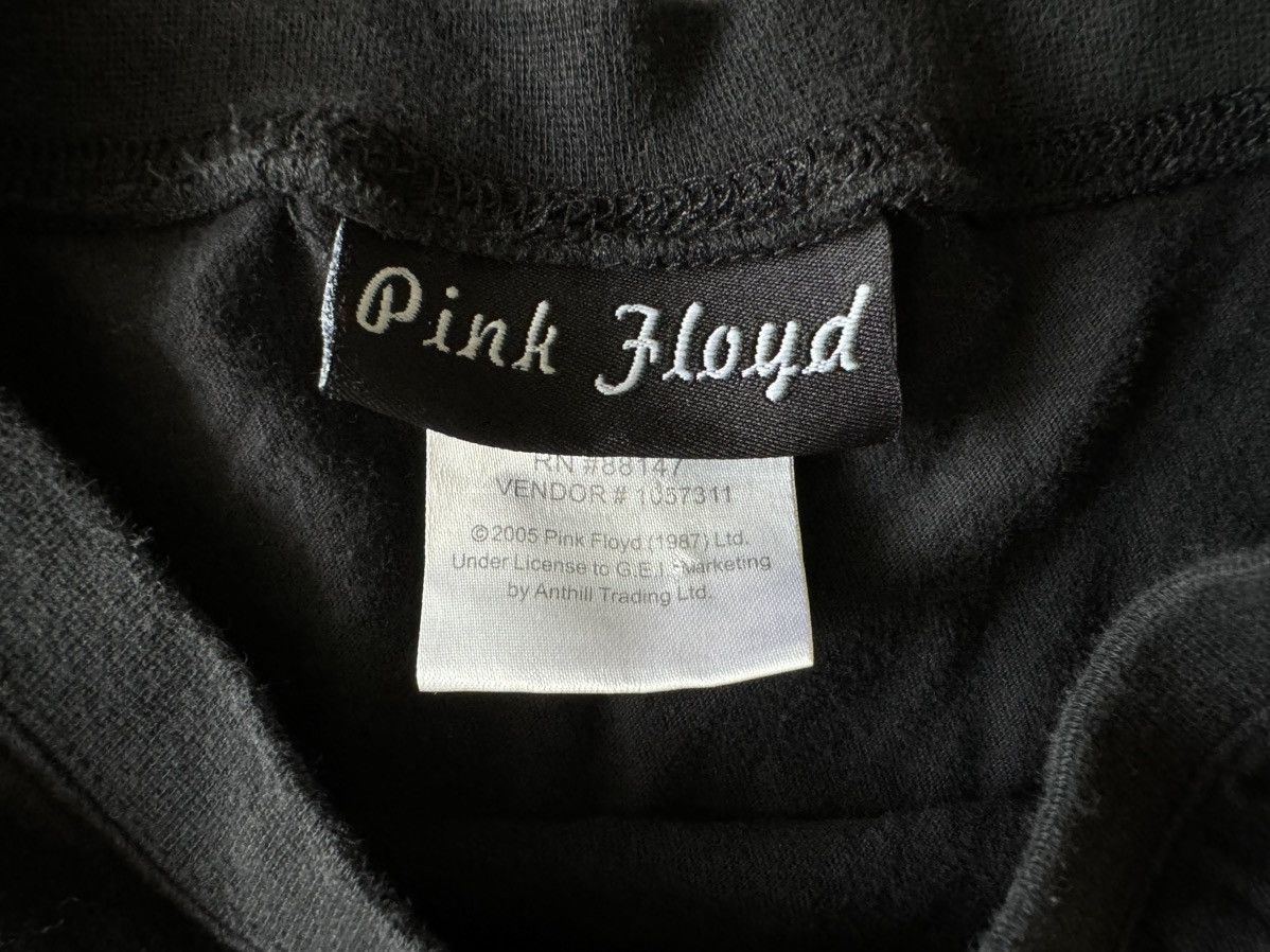 Band Tees × Pink Floyd × Vintage Pink Floyd Dark Side of The Moon Vintage 2005 T-Shirt Black Size US L / EU 52-54 / 3 - 3 Thumbnail