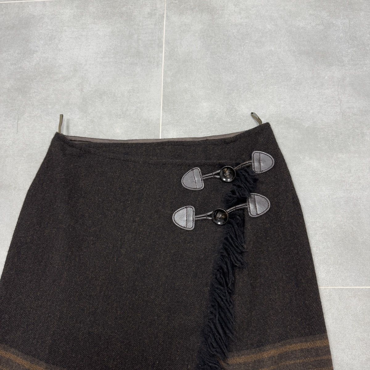 Weekend Max Mara Weekend Max Mara Women Wool Skirt Size US 8 Size 30" / US 8 / IT 44 - 4 Thumbnail