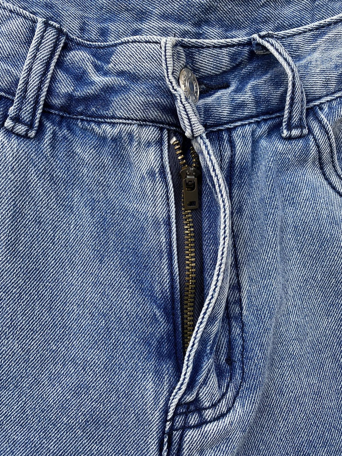Japanese Brand Volcan Aphrodite Bondage Distressed Denim Pants Size US 30 / EU 46 - 11 Thumbnail