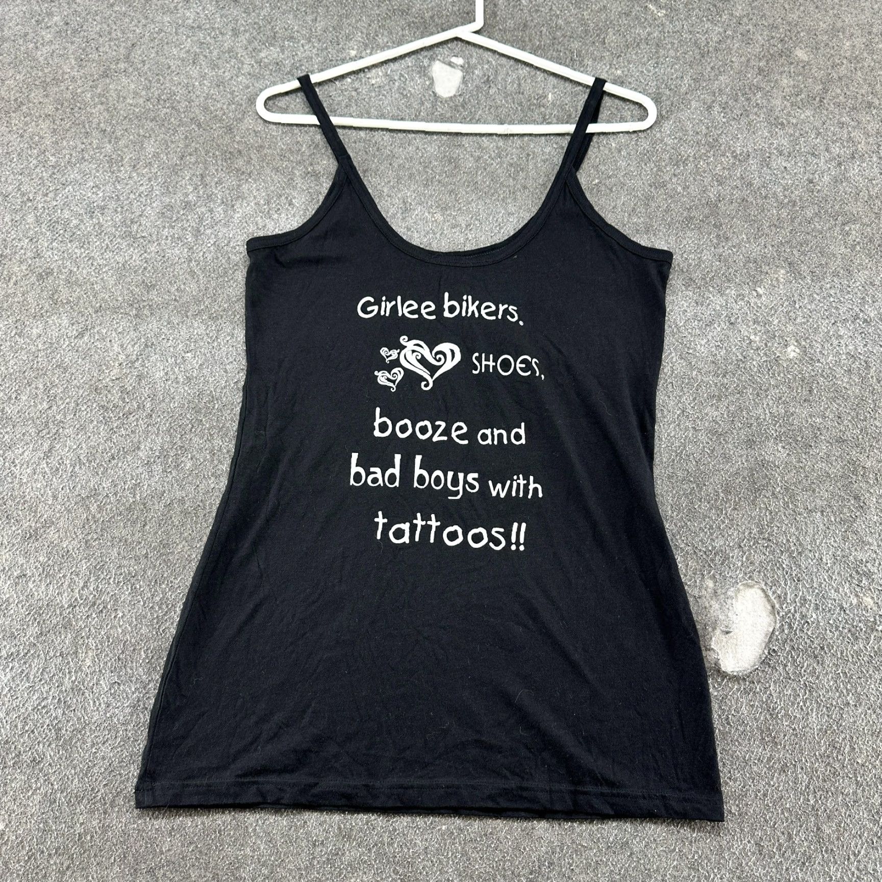 Ocean Pacific VINTAGE Ocean Pacific Tank Women XL Black Spaghetti Straps Lightweight Basic Summer Spring Leather? Size XL / US 12-14 / IT 48-50 - 2 Thumbnail