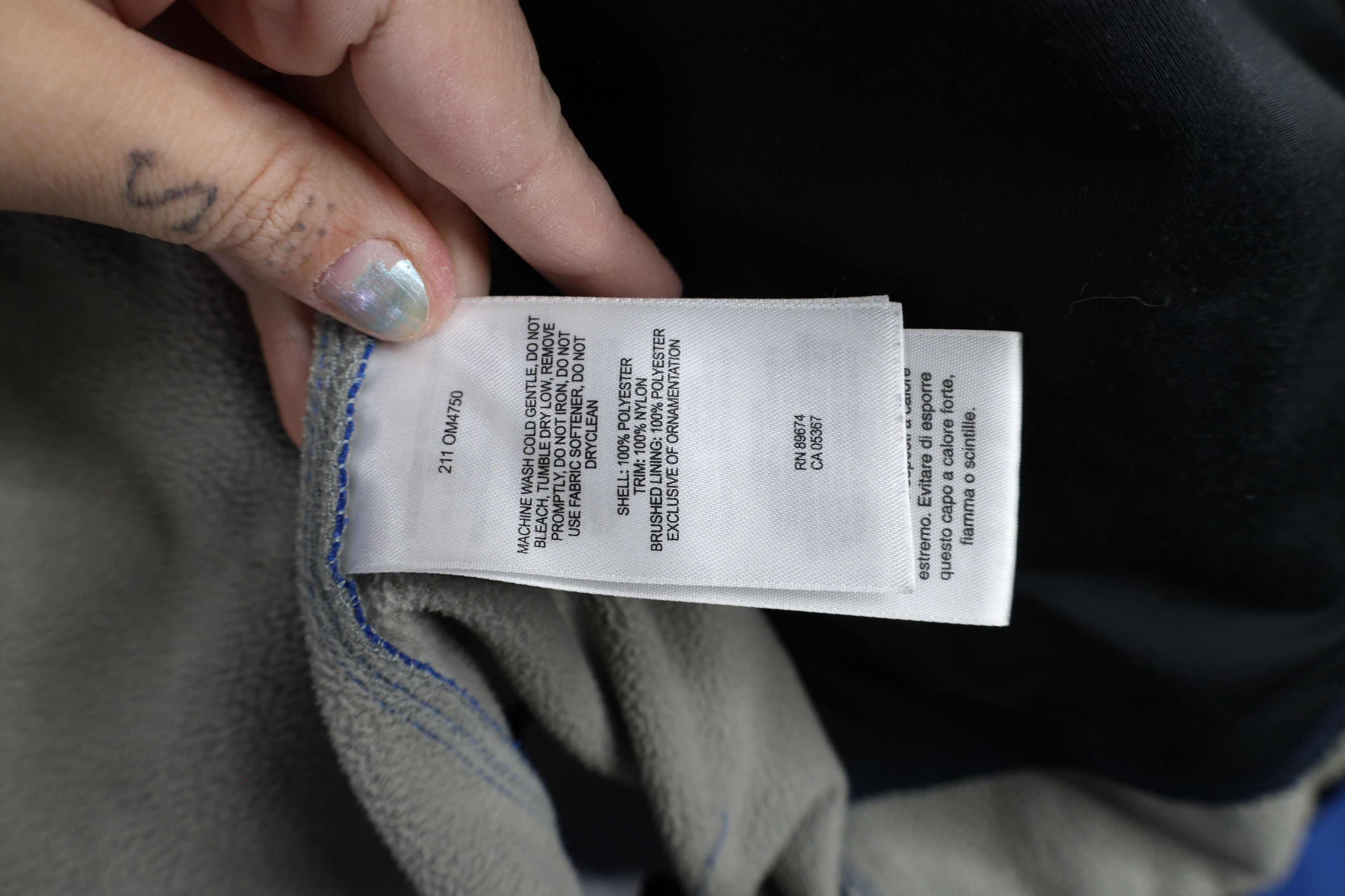 Mountain Hardwear × Vintage Mountain Hardwear Spell Out Fleece Lined Full Zip Jacket Size US L / EU 52-54 / 3 - 15 Thumbnail