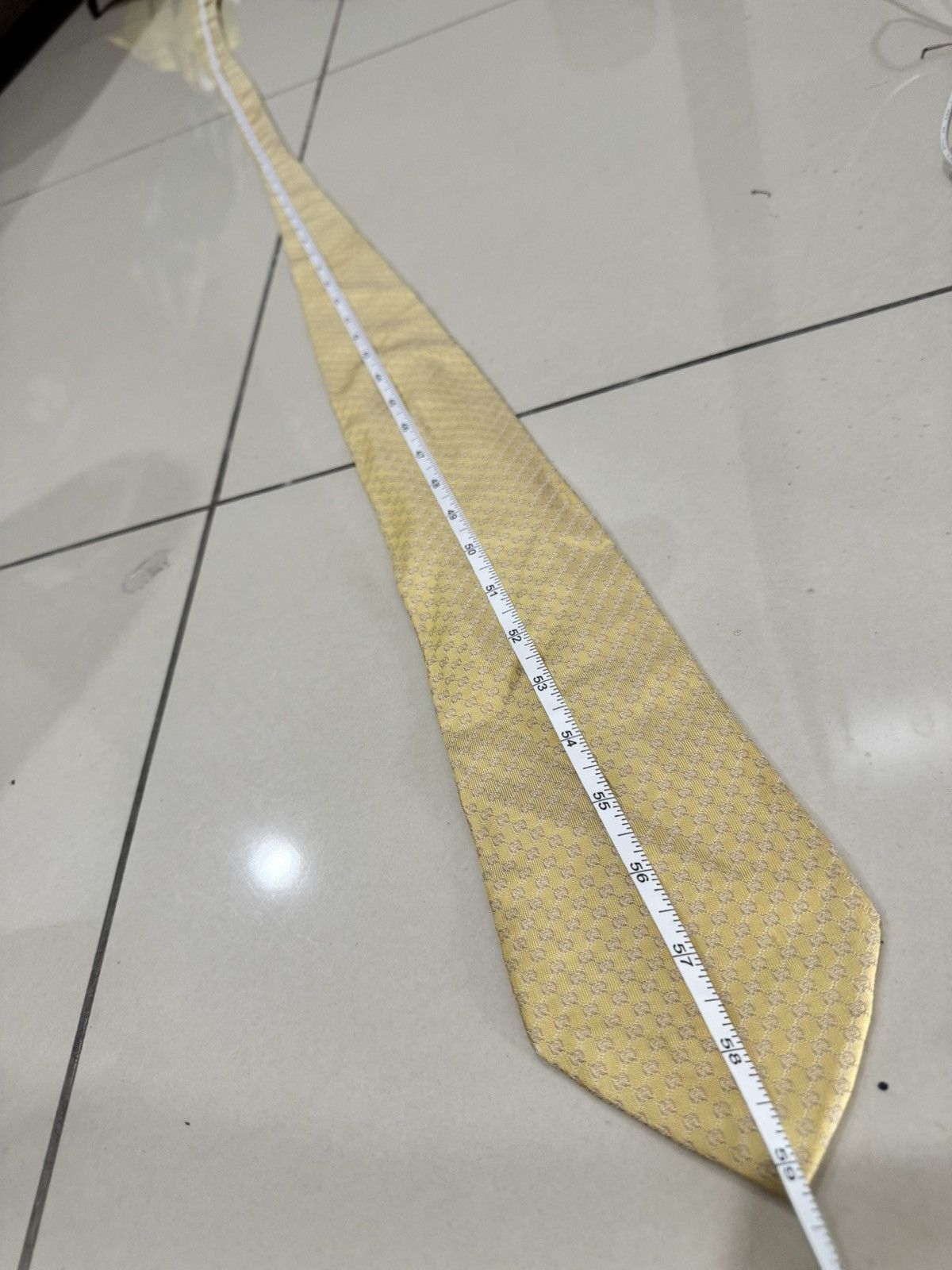 Gucci GUCCI FULL MONOGRAM NECK TIE Size ONE SIZE - 3 Thumbnail