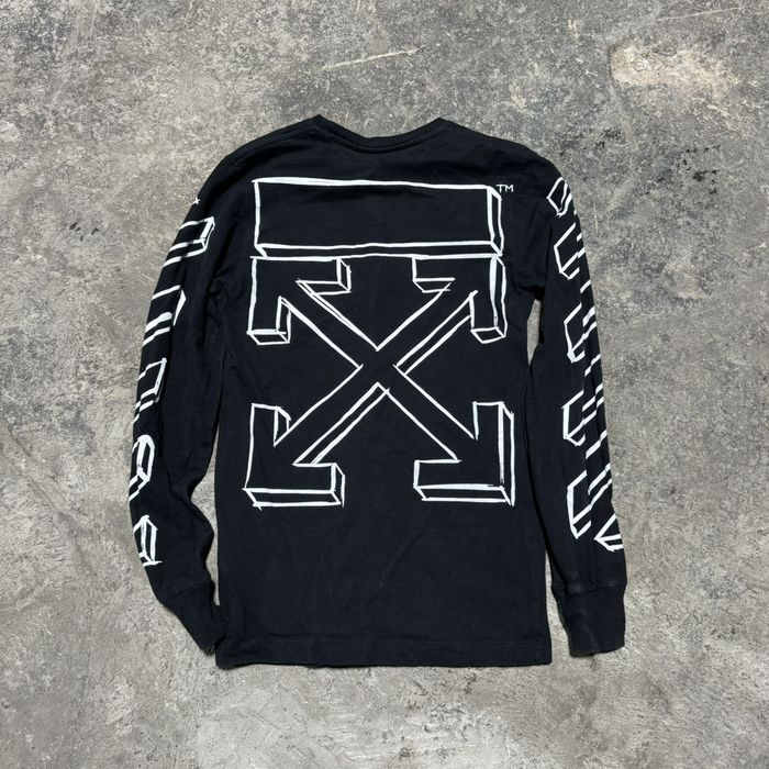 Off-White Black Long Sleeve Top main image 0