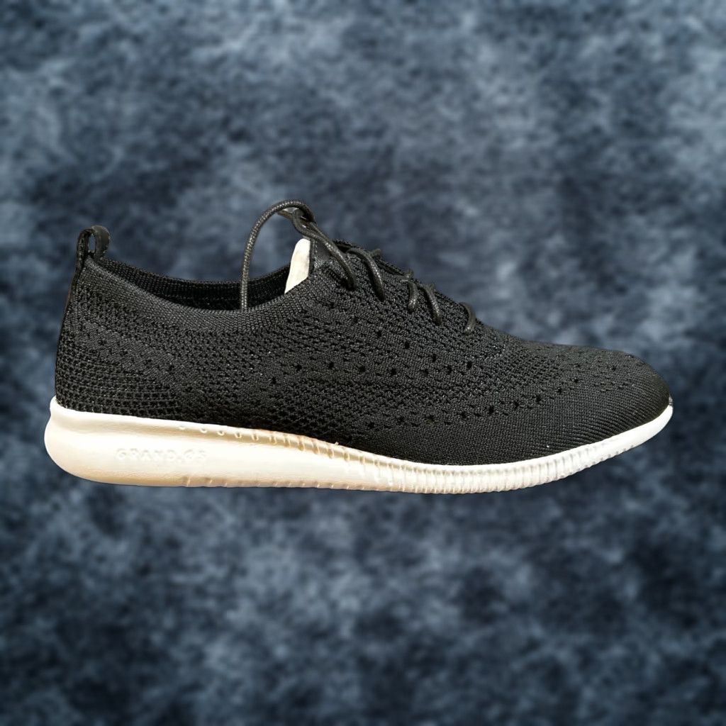 Cole Haan Cole Haan Zerogrand Knit Sneaker Black Lightweight Womens 7 B Sneaker Athletic Casual Comfort Breathable Knit Shoes 90s? Size US 7 / IT 37 - 1 Thumbnail