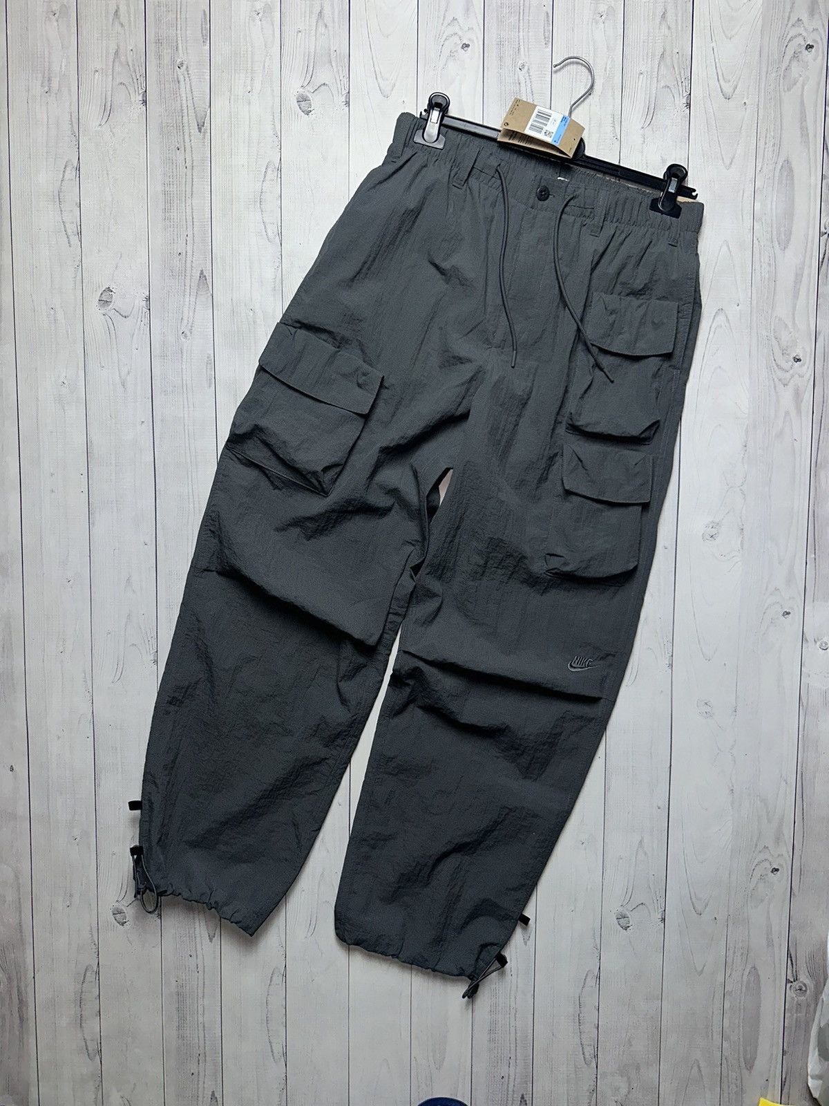 Nike × Vintage Vintage Nike Tech pack tracksuit pants Y2K multi pocket Dril Size US M / EU 48-50 / 2 - 2 Thumbnail