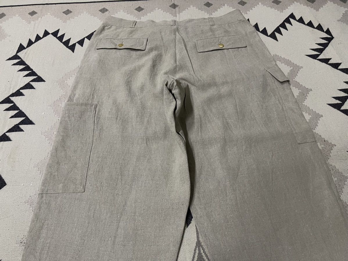 Yohji Yamamoto YOHJI YAMAMOTO MULTIPOCKET BAGGY CARGO PANT GOOD CONDITION Size US 33 - 11 Thumbnail