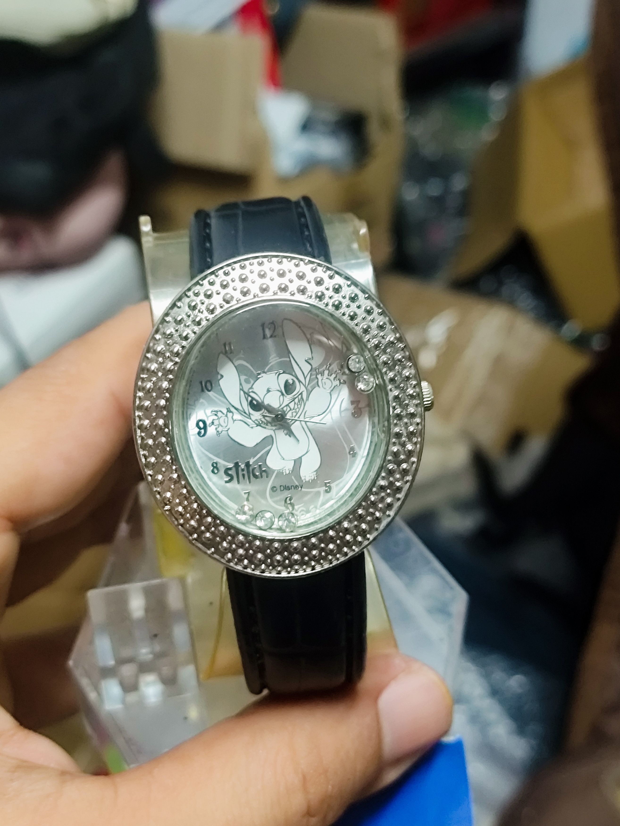 Disney × Japanese Brand Original Watch by Disney STITCH Anime Cartoon Movie Size ONE SIZE - 7 Thumbnail