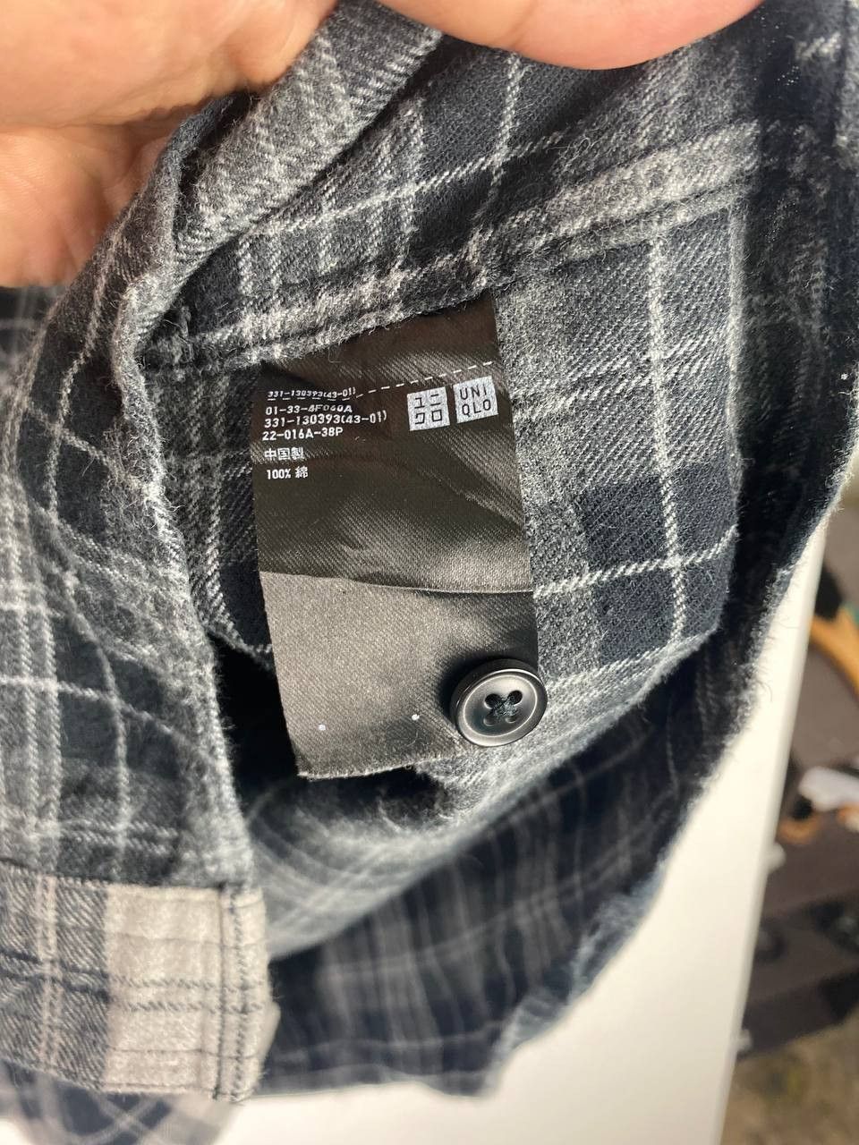 Flannel uniqlo japanese brand patchworks flannel shirt nice design Size US L / EU 52-54 / 3 - 7 Thumbnail